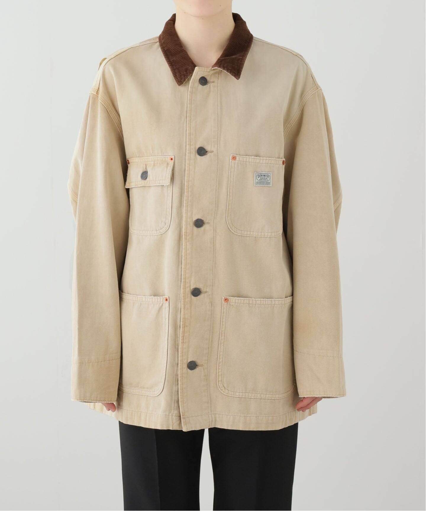 DENIMIST/デニミスト】OVERSIZED CHORE JACKET（カバーオール