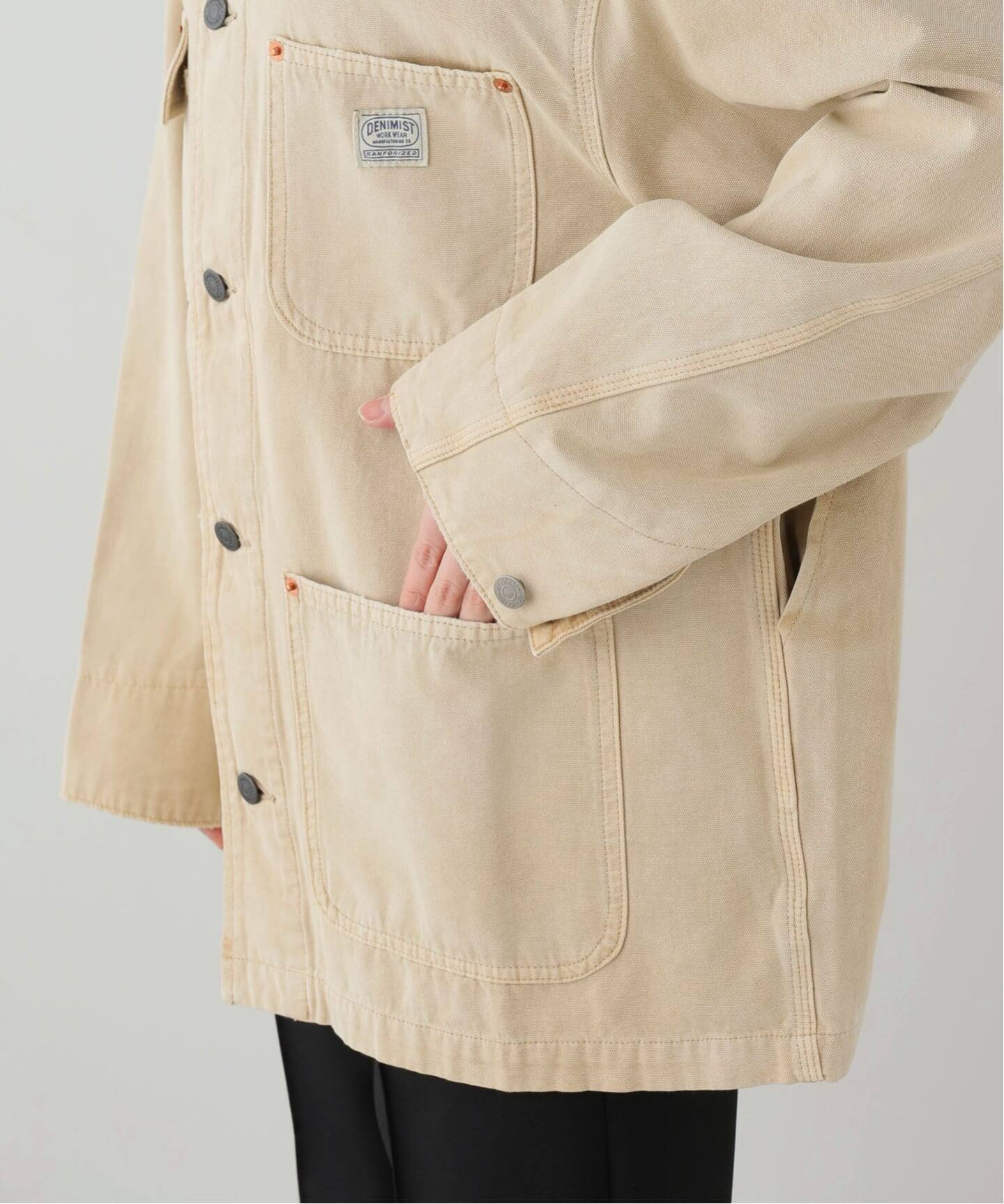 DENIMIST/デニミスト】OVERSIZED CHORE JACKET（カバーオール