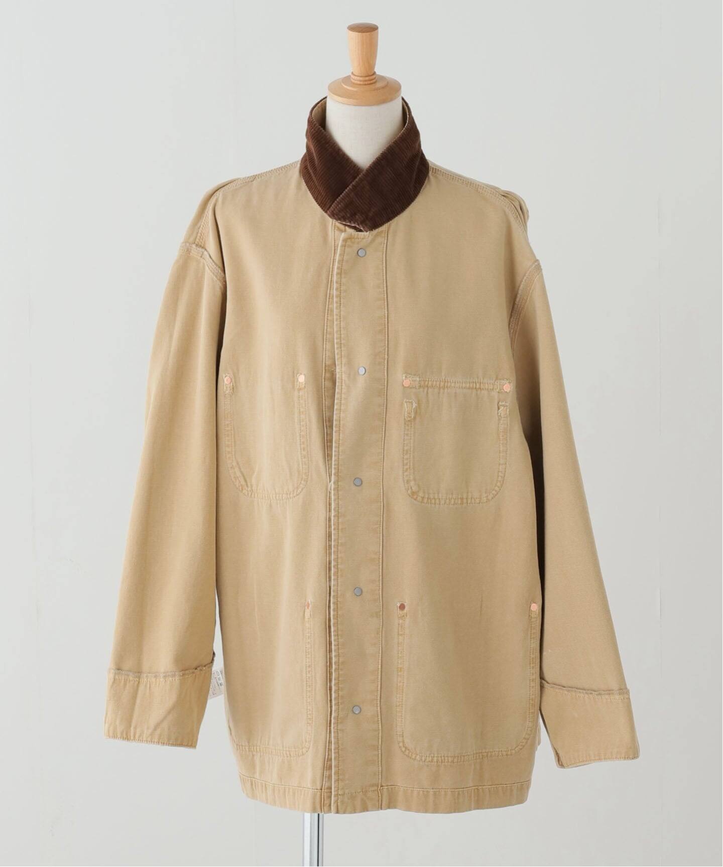 DENIMIST/デニミスト】OVERSIZED CHORE JACKET（カバーオール