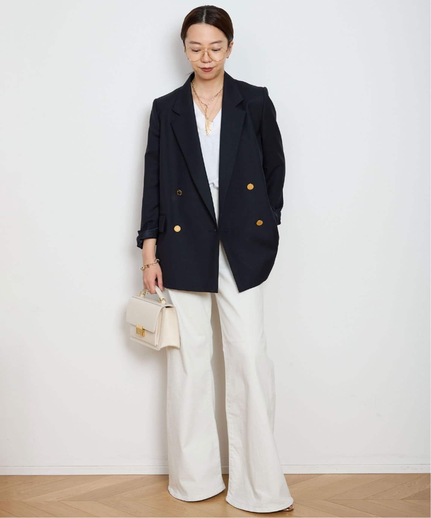 Col Pierrot/コルピエロ】WOOL SURGE GOLD BUTTON ジャケット