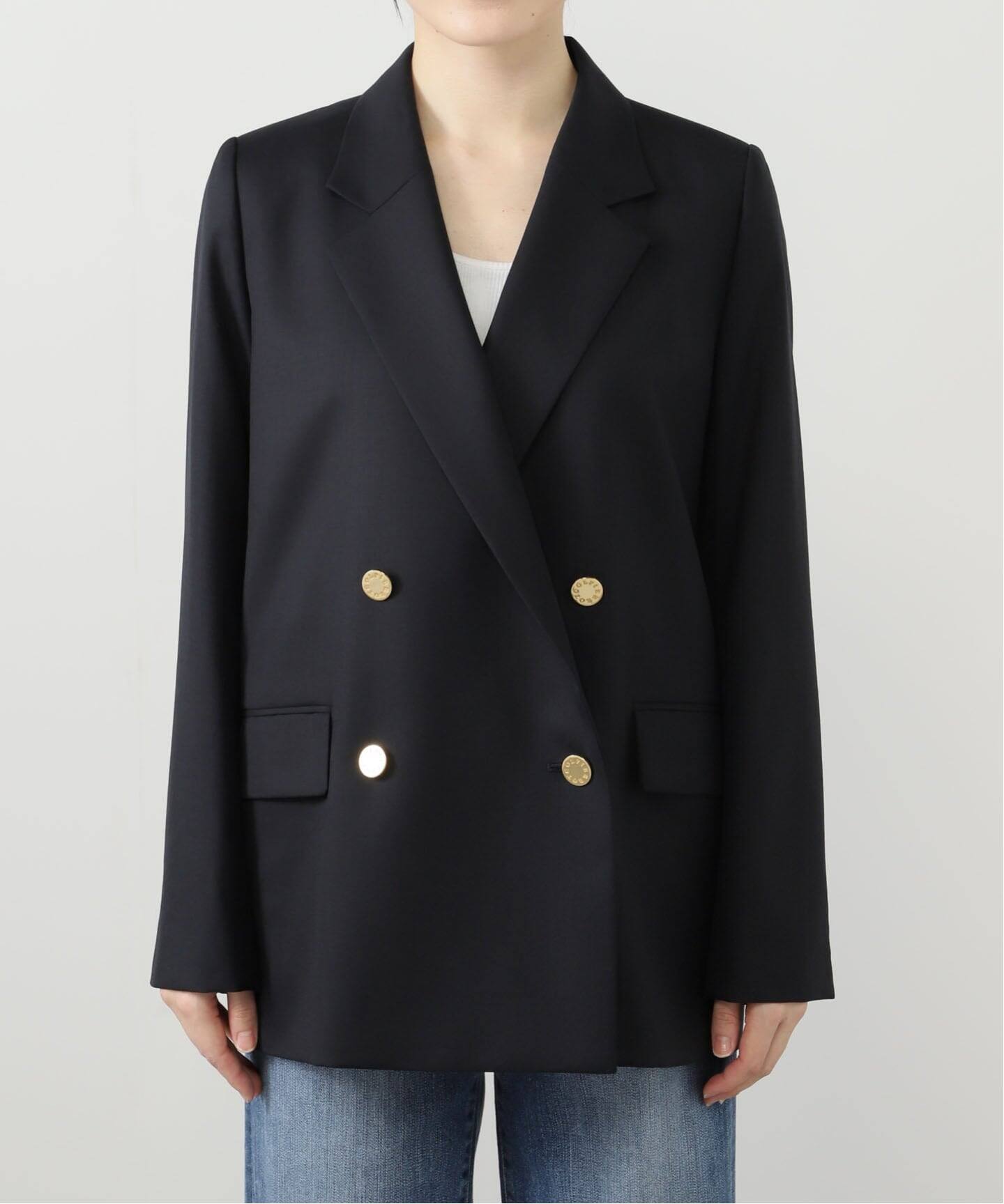 Col Pierrot/コルピエロ】WOOL SURGE GOLD BUTTON ジャケット