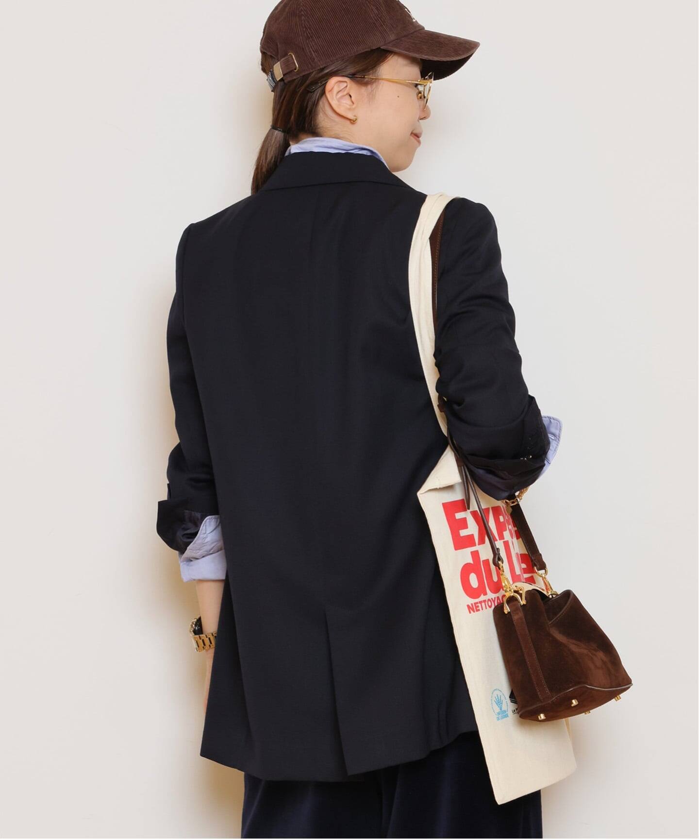 予約》【Col Pierrot/コルピエロ】WOOL SURGE GOLD BUTTON ジャケット 