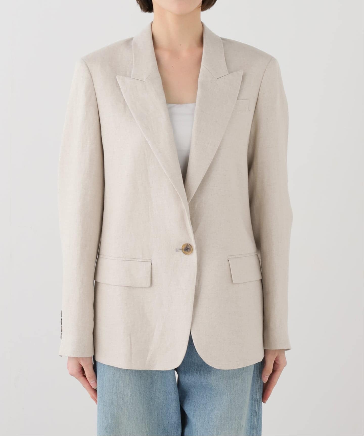 MUSE de Deuxieme Classe OGLINEN 1B ジャケット OGLINEN 1B ジャケット（テーラードジャケット）｜MUSE de Deuxieme