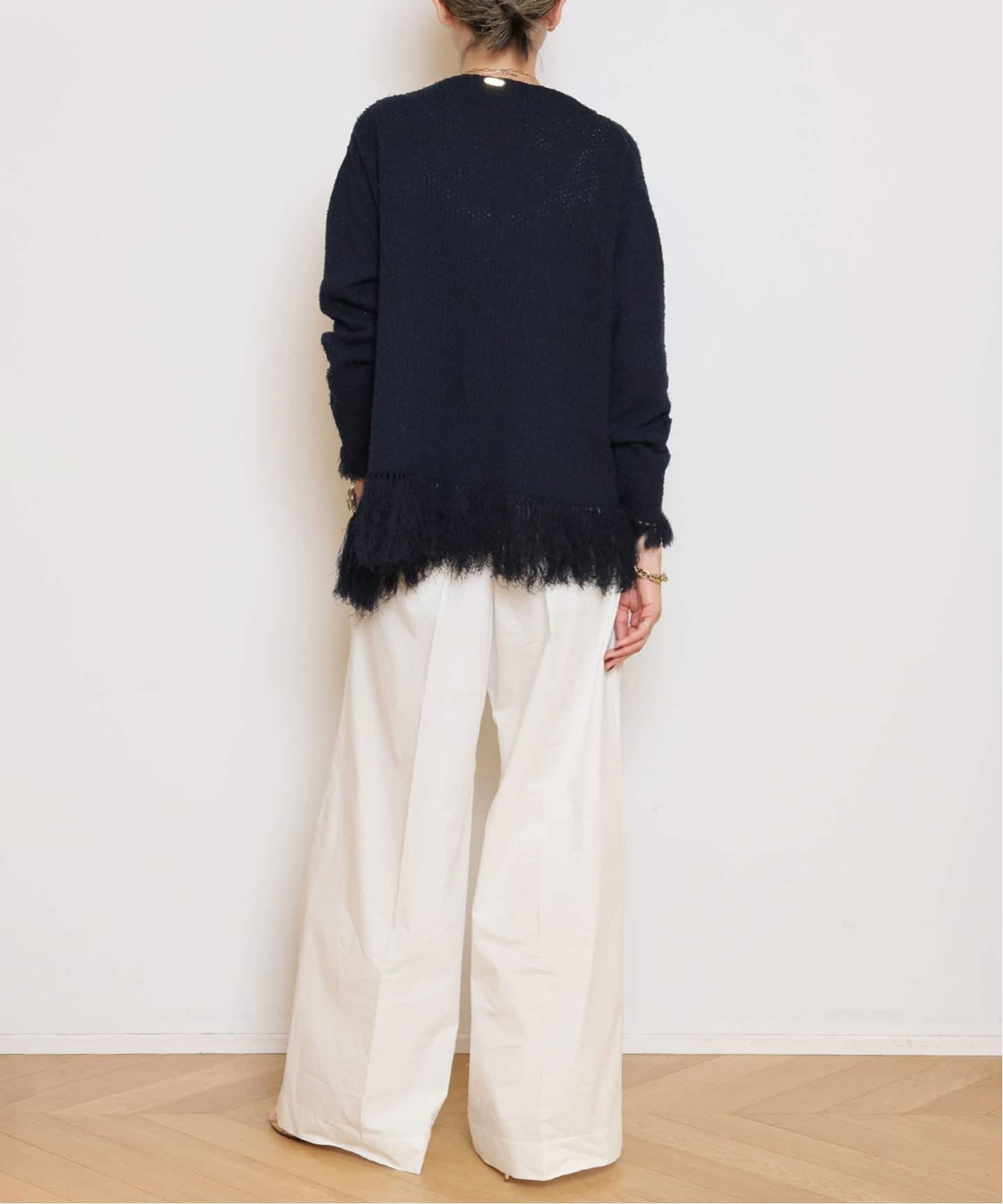 MIXTWEED KNIT ジャケット（ノーカラージャケット）｜MUSE de Deuxieme