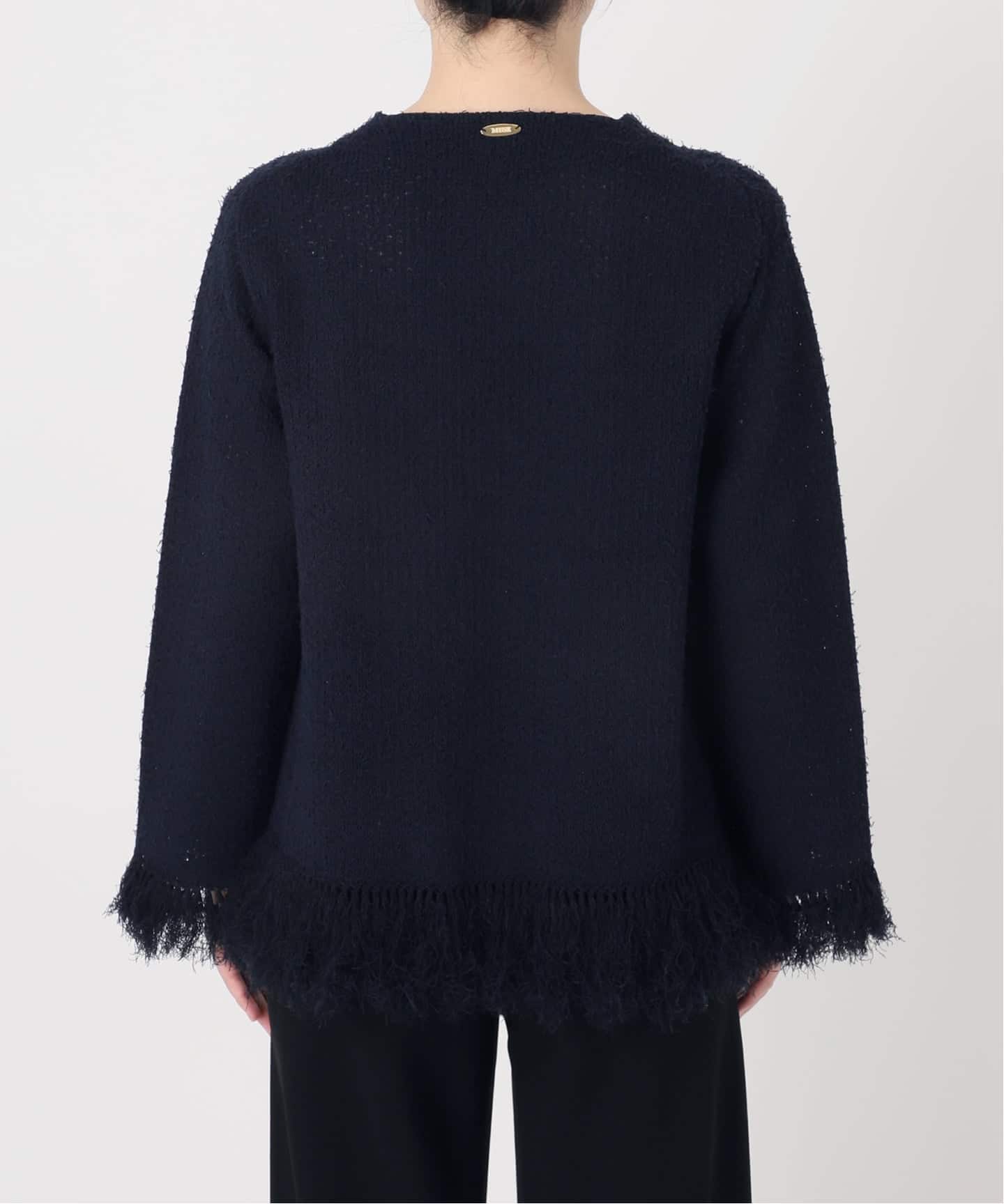 MIXTWEED KNIT ジャケット（ノーカラージャケット）｜MUSE de Deuxieme