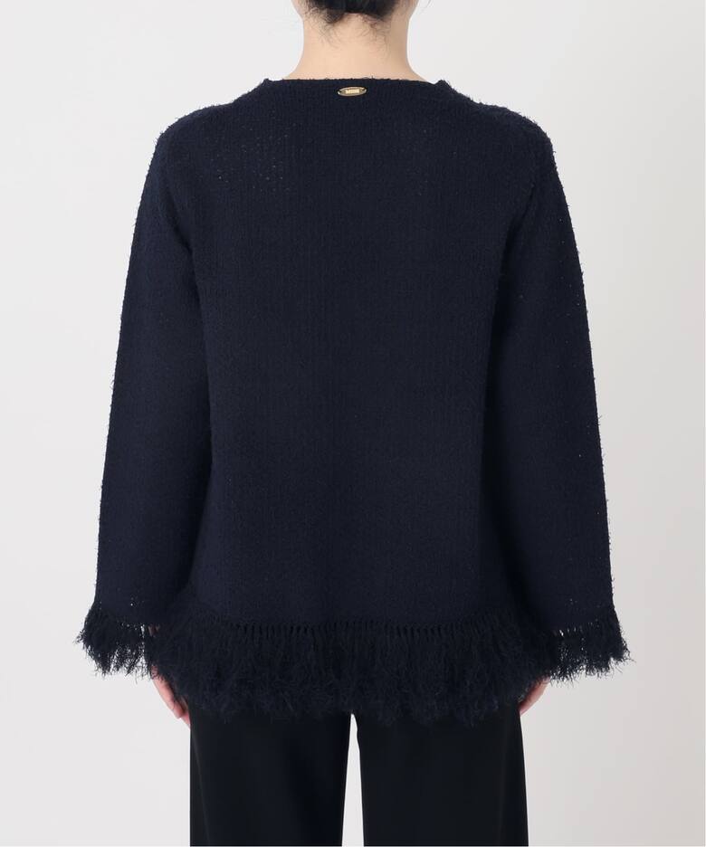 MIXTWEED KNIT ジャケット（ノーカラージャケット）｜MUSE de Deuxieme 