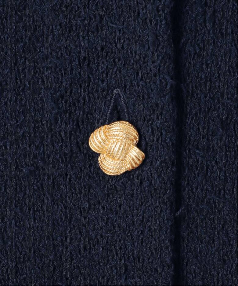 MIXTWEED KNIT ジャケット（ノーカラージャケット）｜MUSE de Deuxieme 