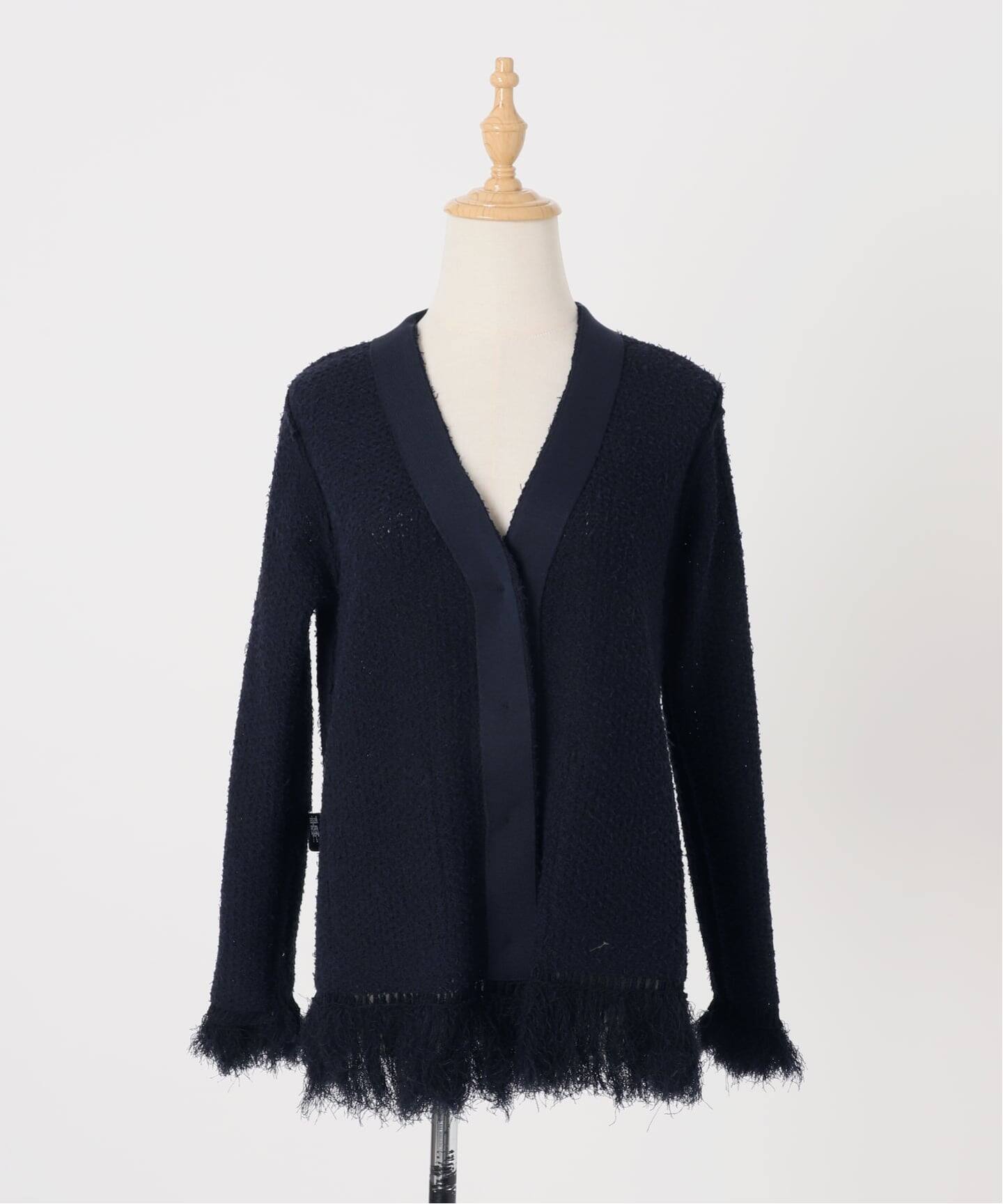 MUSE MIXTWEED KNIT ジャケット MIXTWEED KNIT ジャケット（ノーカラージャケット）｜MUSE de Deuxieme