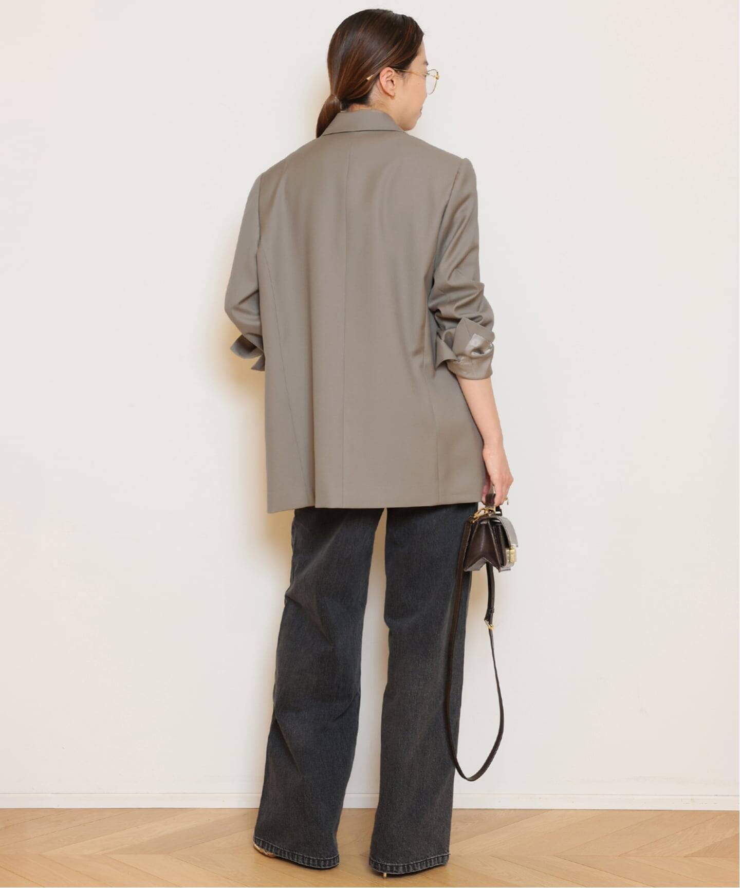 美品 ドゥーズィエムクラス SKINSTRETCH V プルオーバー グレージュ Essential ジャケット（その他ジャケット・スーツ）｜MUSE de Deuxieme