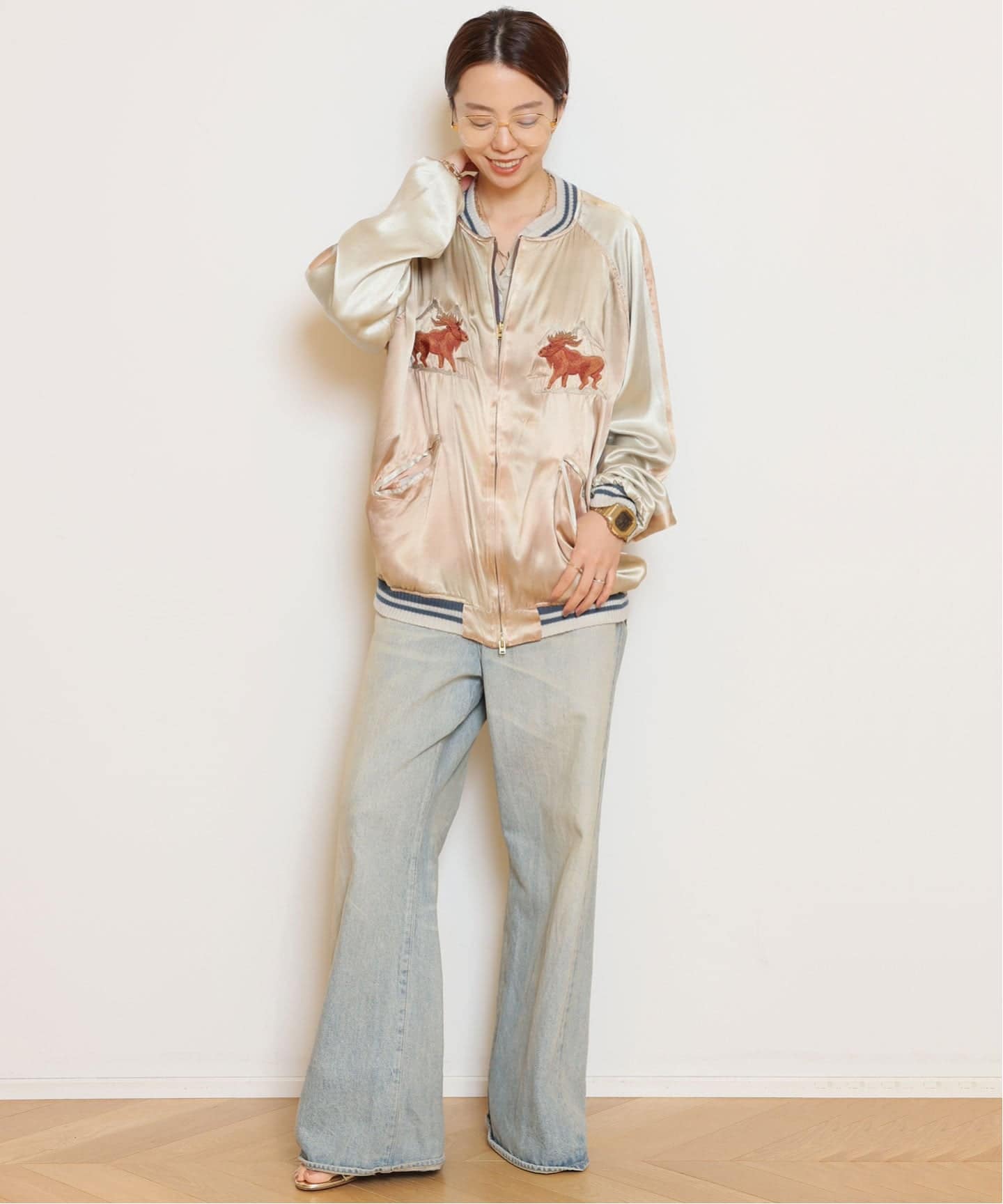 STAMMBAUM/シュタンバウム】 シシュウスカジャン(ヒヤケ)（その他