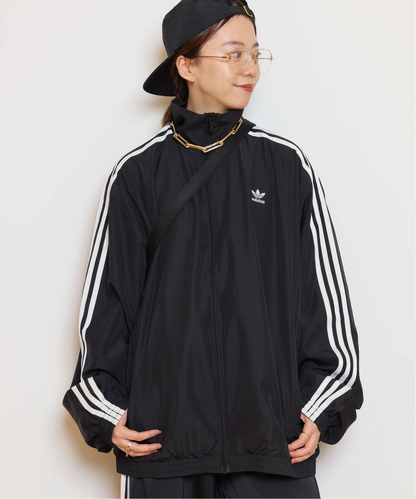 ADIDAS/アディダス】OVERSIZED TRACK TOP ジャケット（その他ブルゾン 