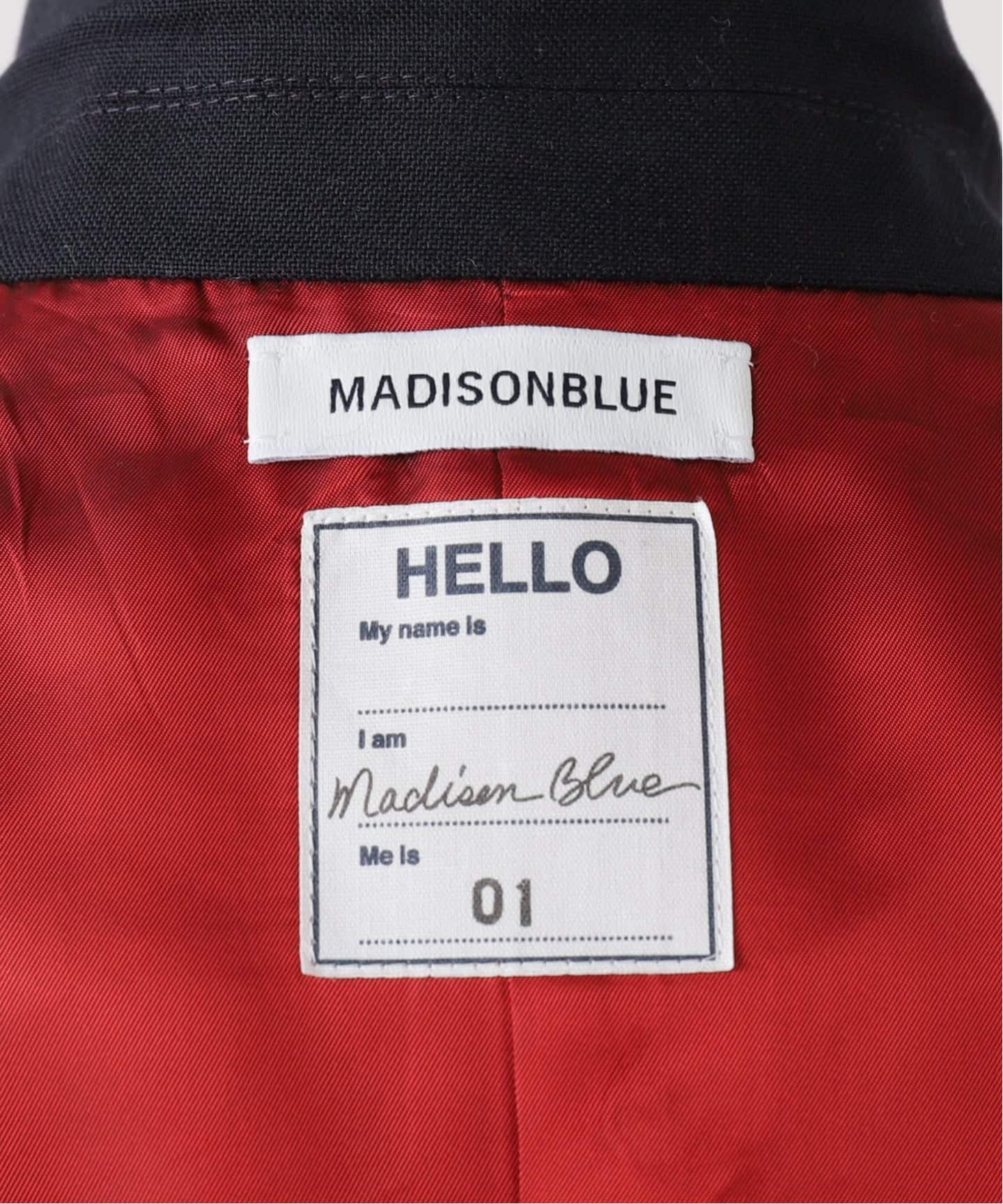 □ 47528★年 定価15.9万 マディソンブルー テーラードジャケット\" MADISON BLUE（マディソンブルー） 21AW LONG JK GUNCLUB CHECK ガン
