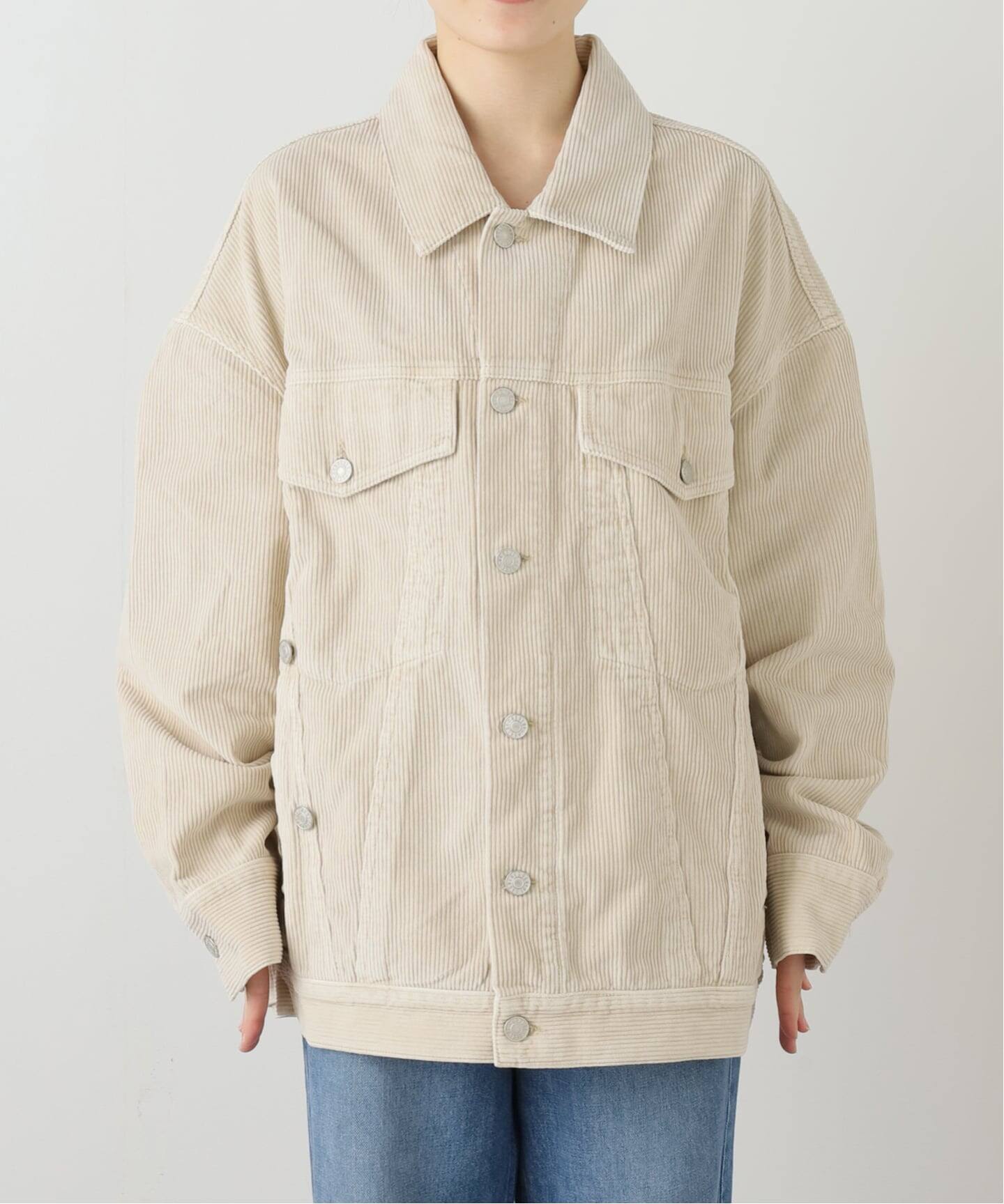 AGOLDE / エー・ゴールド・イー】REWORKED WAYNE ジャケット（NATURAL