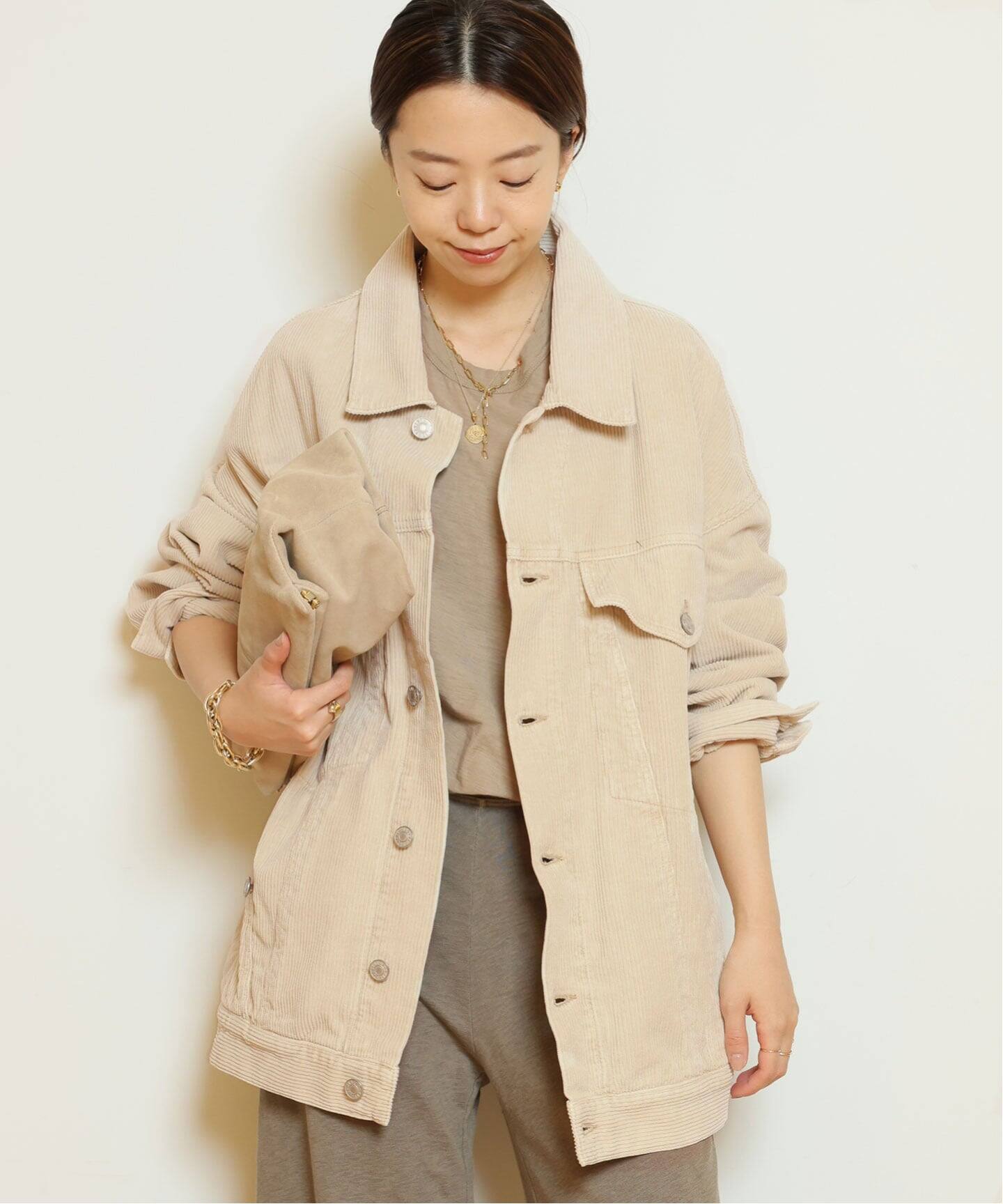 AGOLDE / エー・ゴールド・イー】REWORKED WAYNE ジャケット（NATURAL 