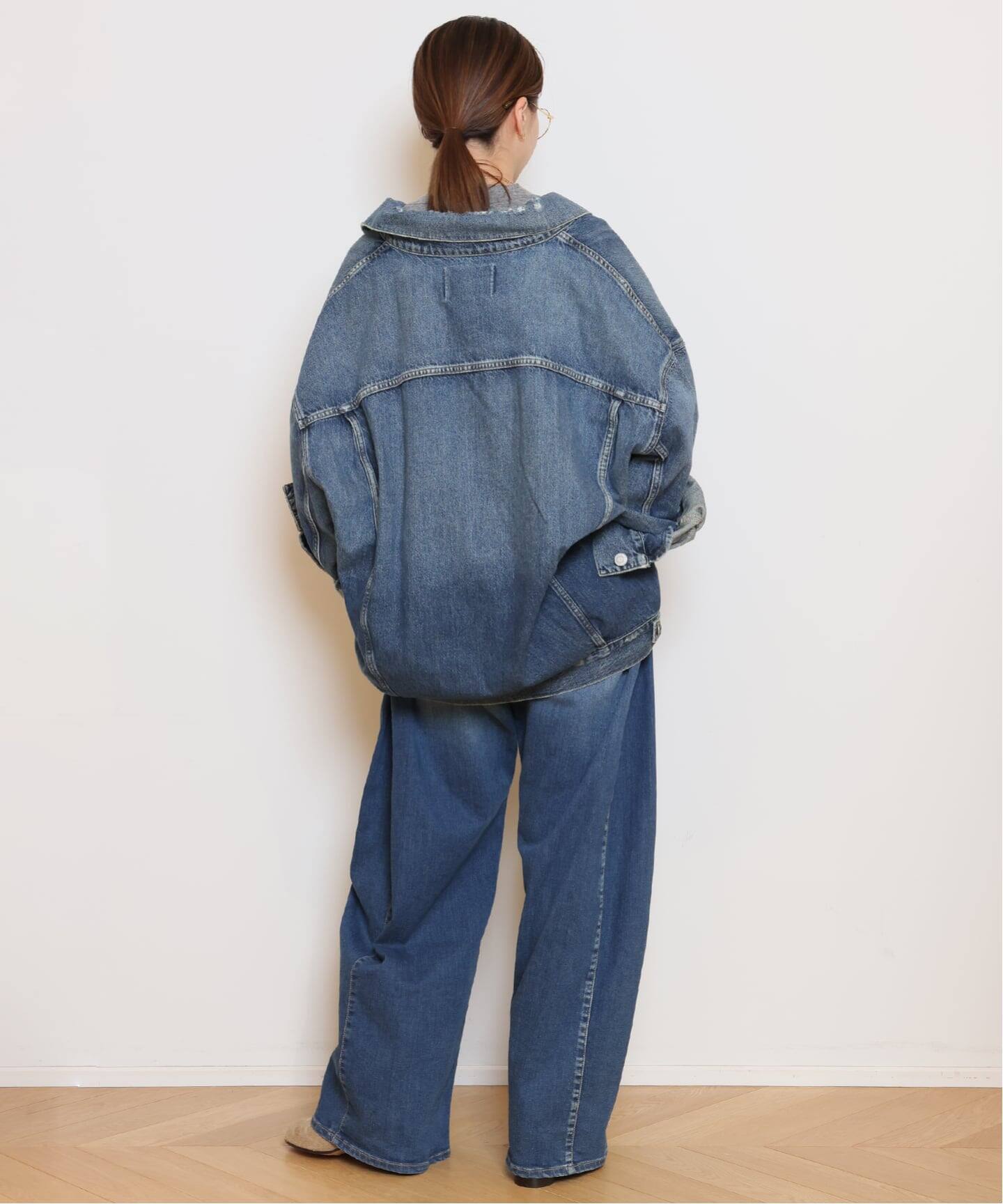 AGOLDE / エー・ゴールド・イー】REWORKED WAYNE ジャケット（DENIM