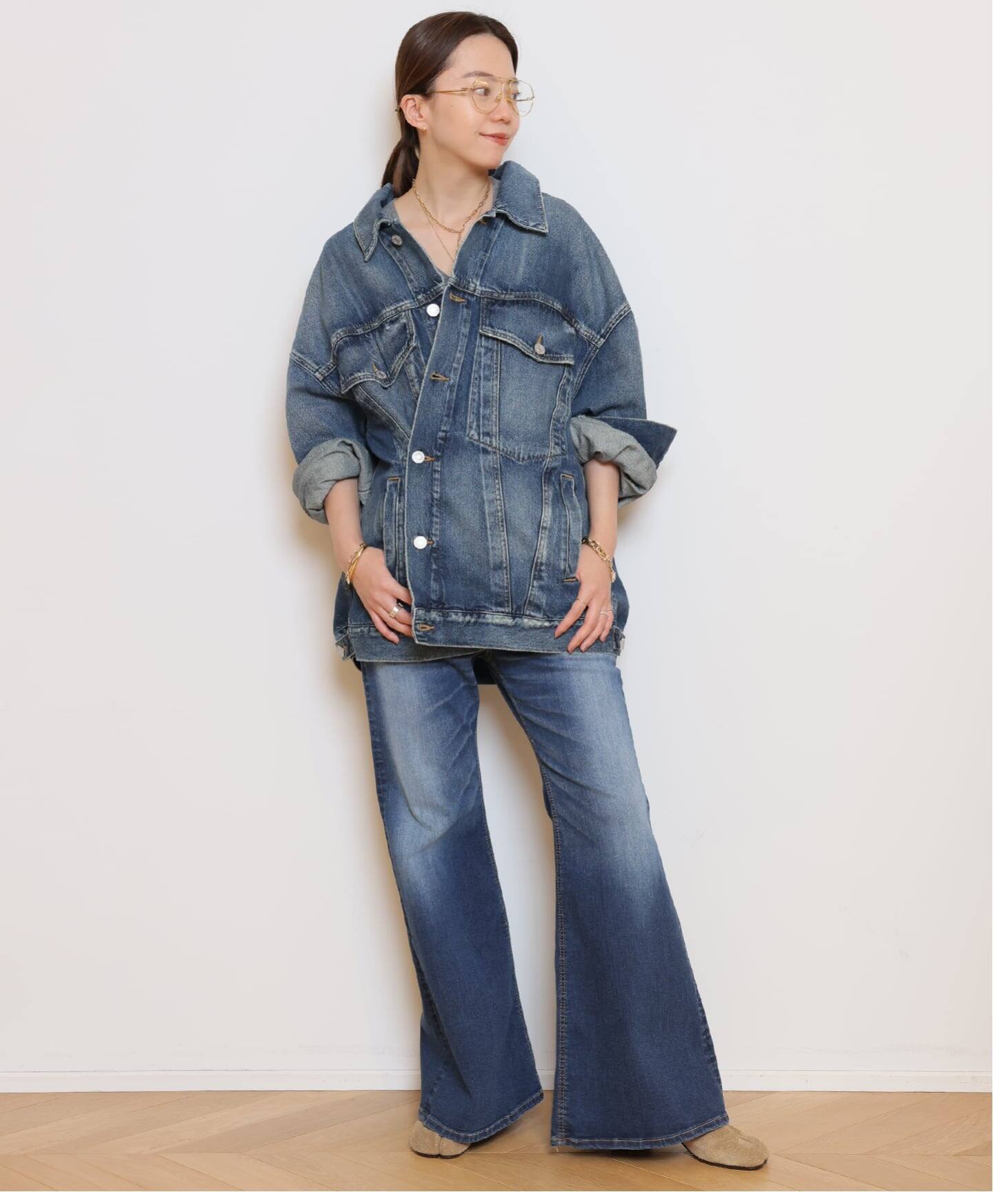 AGOLDE / エー・ゴールド・イー】REWORKED WAYNE ジャケット（DENIM