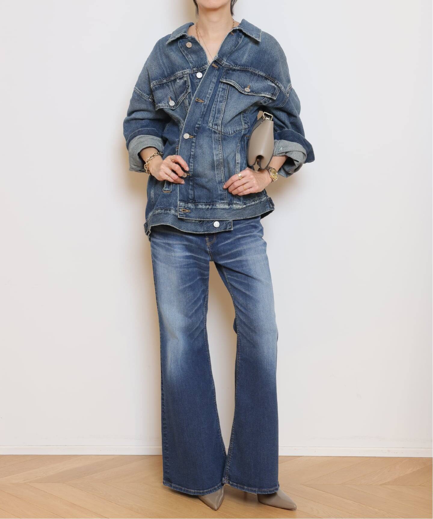 AGOLDE / エー・ゴールド・イー】REWORKED WAYNE ジャケット（DENIM 