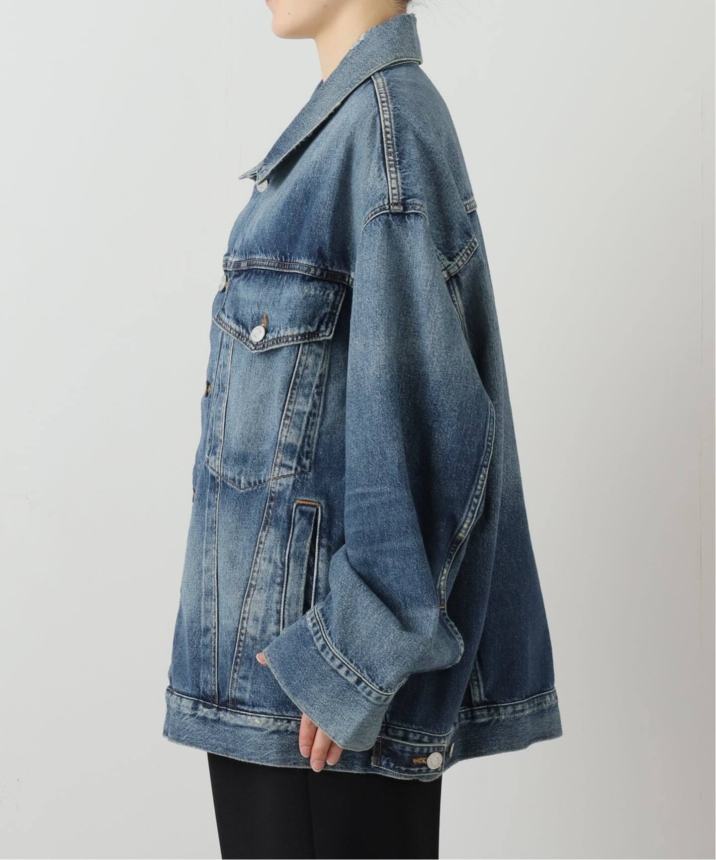 AGOLDE / エー・ゴールド・イー】REWORKED WAYNE ジャケット（DENIM 