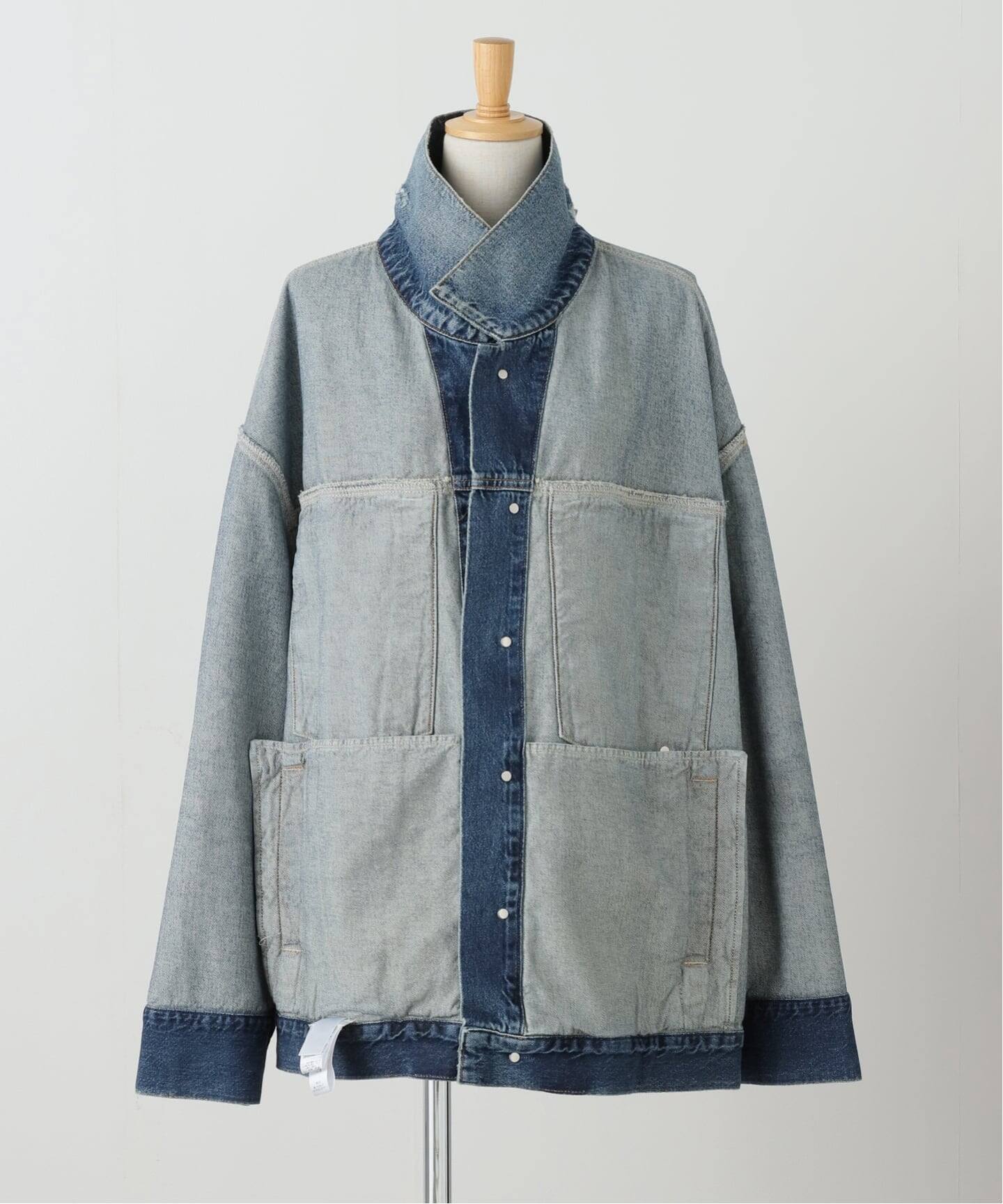 AGOLDE / エー・ゴールド・イー】REWORKED WAYNE ジャケット（DENIM 