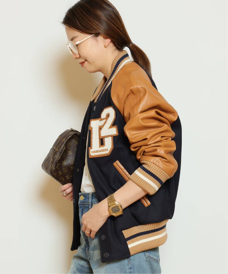 DSQUARED2/ディースクエアード】VARSITY BOMBER ジャケット（その他 
