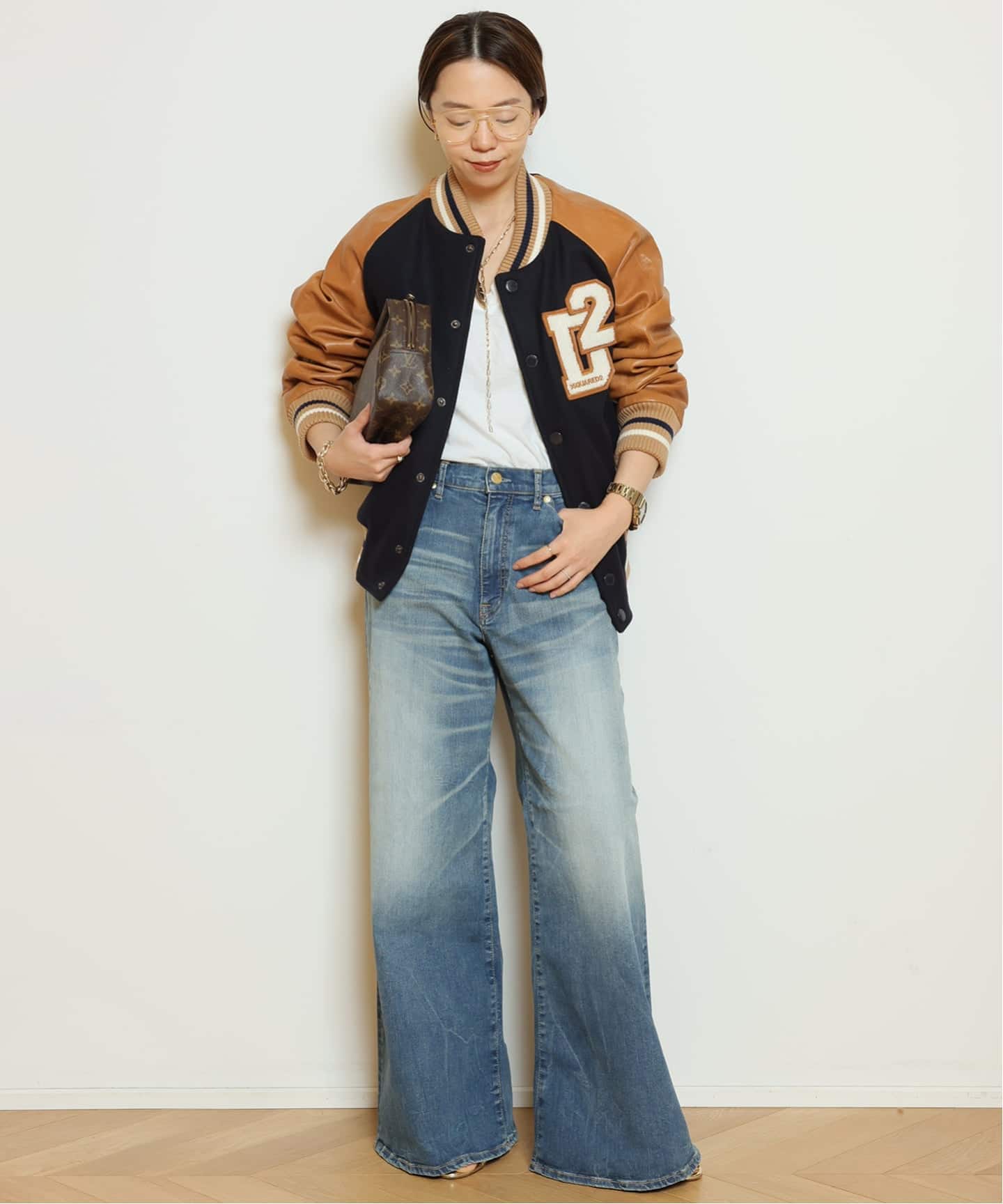 DSQUARED2/ディースクエアード】VARSITY BOMBER ジャケット（その他