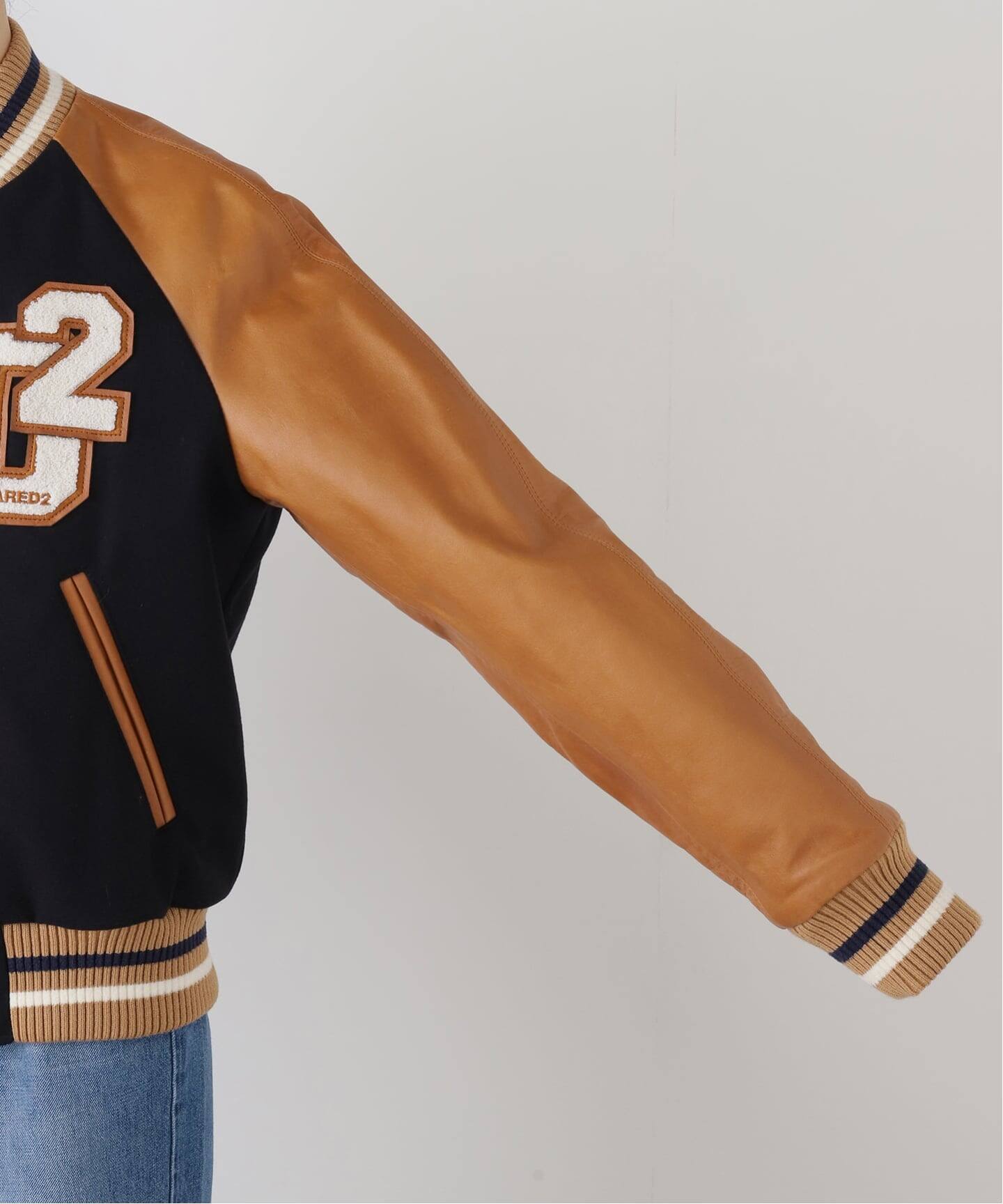 DSQUARED2/ディースクエアード】VARSITY BOMBER ジャケット（その他