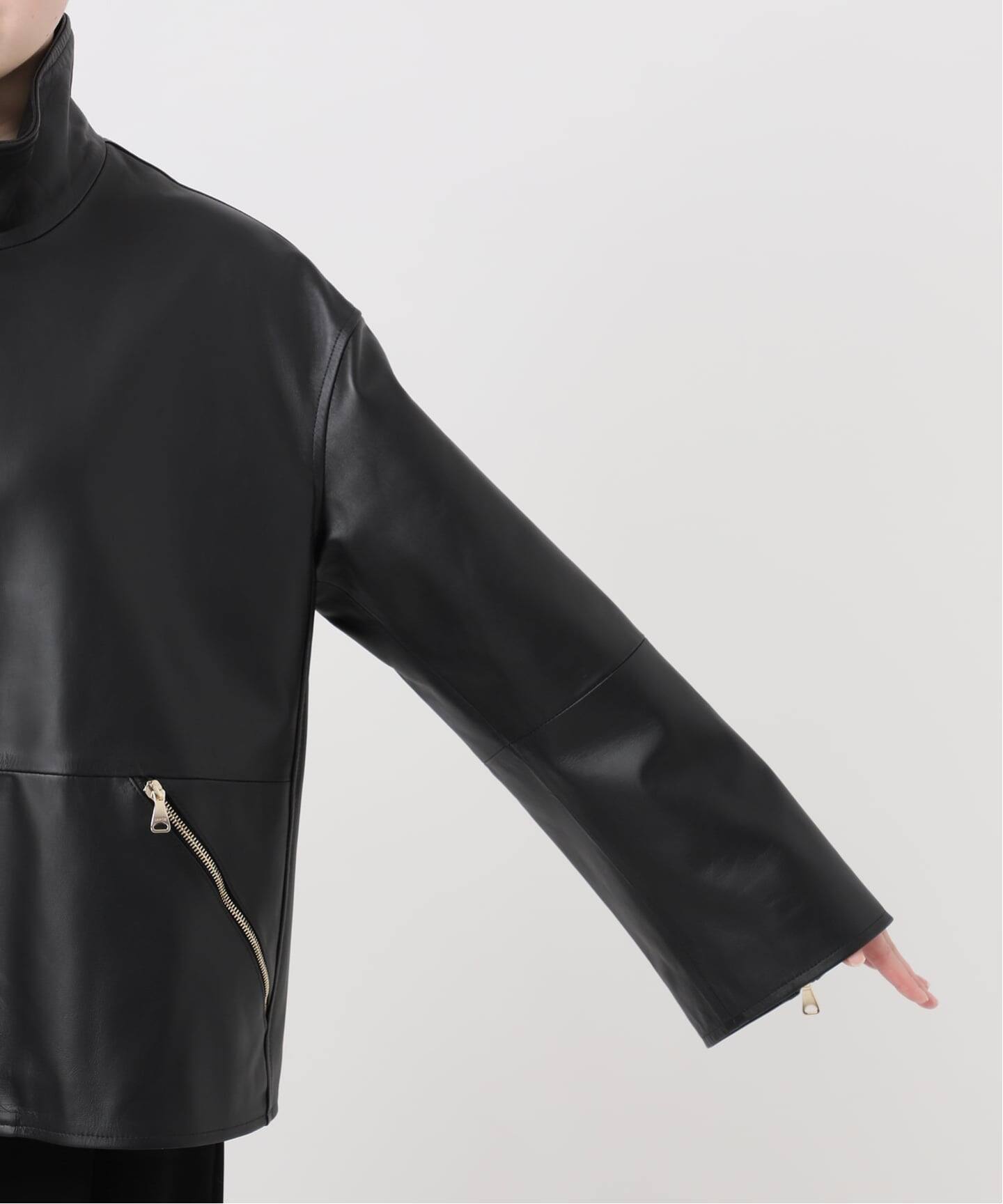 EMMETI/エンメティー】LAMB SKIN ブルゾン（レザージャケット）｜MUSE