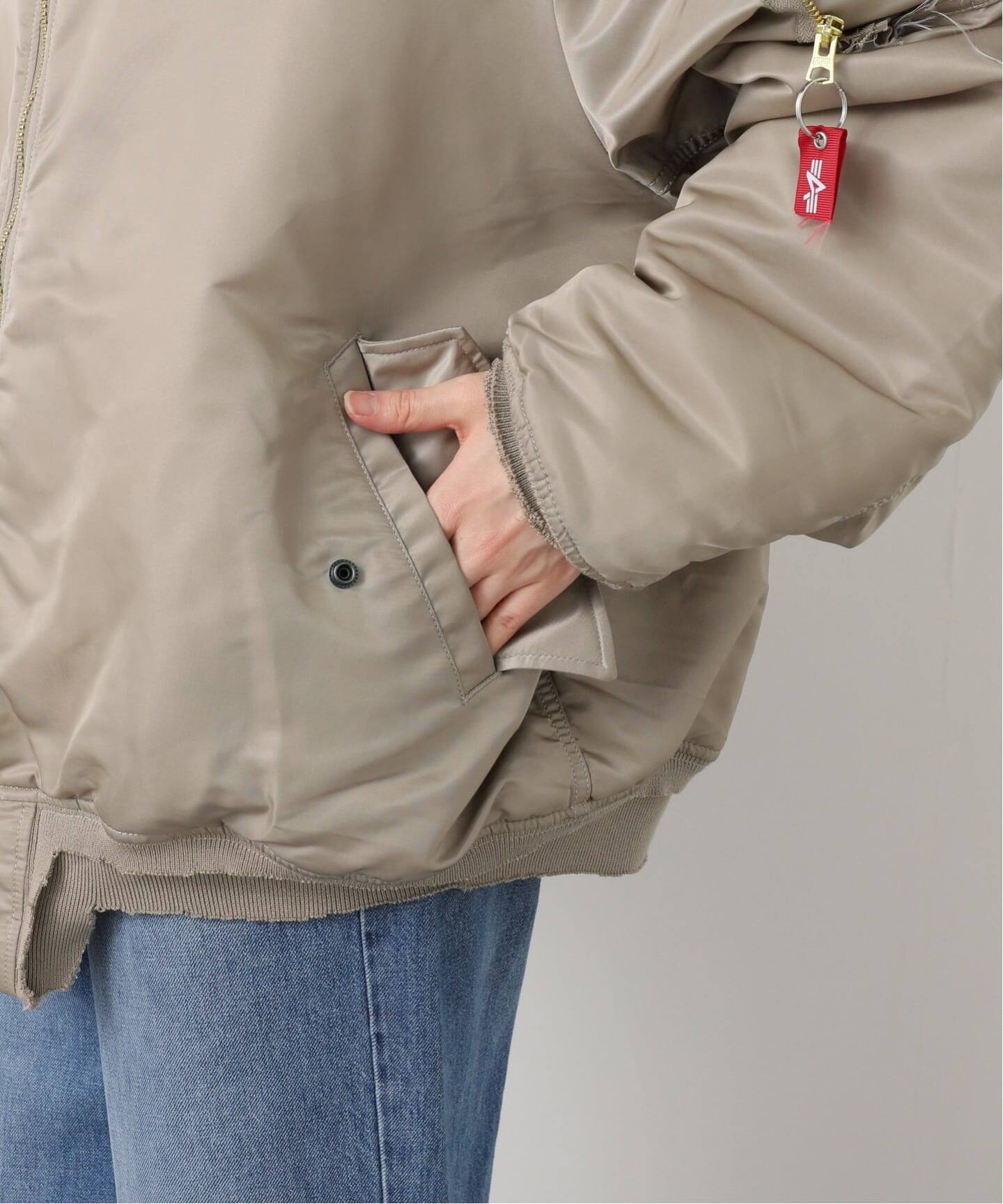 PROTOTYPES アウター prototypes/プロトタイプス】NYLON BOMBER ジャケット（ミリタリー