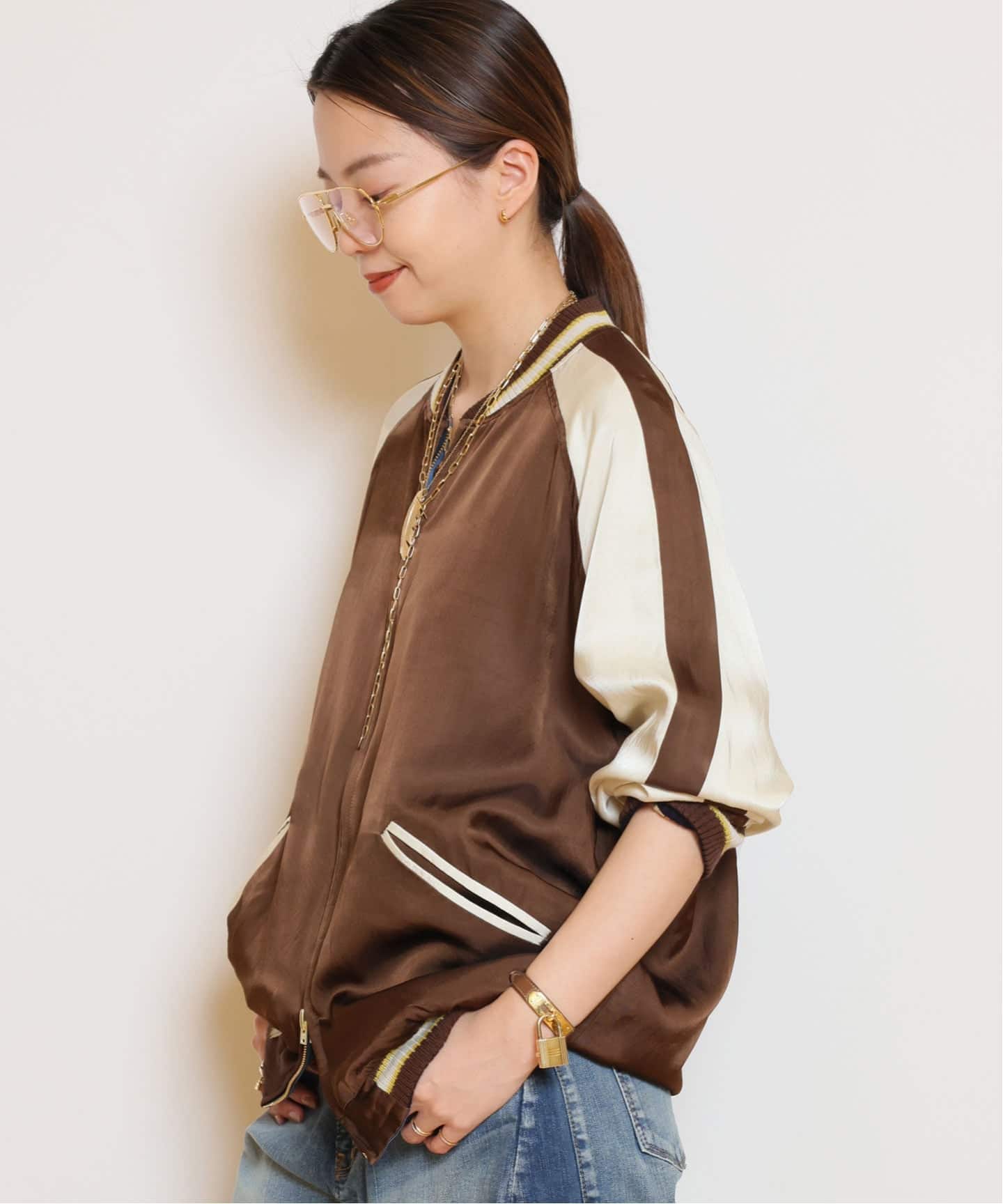 STAMMBAUM/シュタンバウム】 シシュウスカジャン（その他ブルゾン