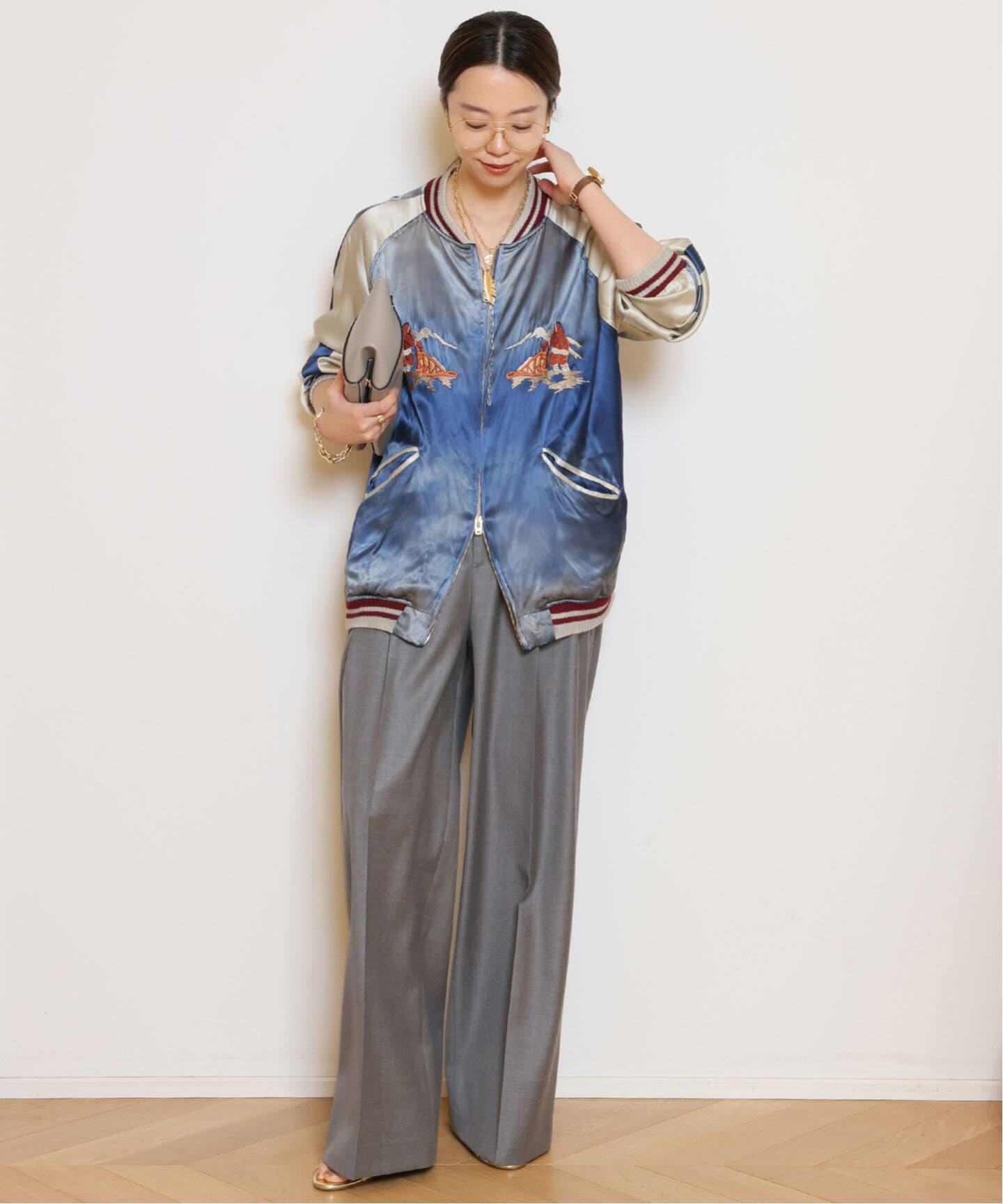 MUSE 【STAMMBAUM/シュタンバウム】 シシュウスカジャン(ヒヤケ STAMMBAUM/シュタンバウム】 シシュウスカジャン(ヒヤケ)（その他