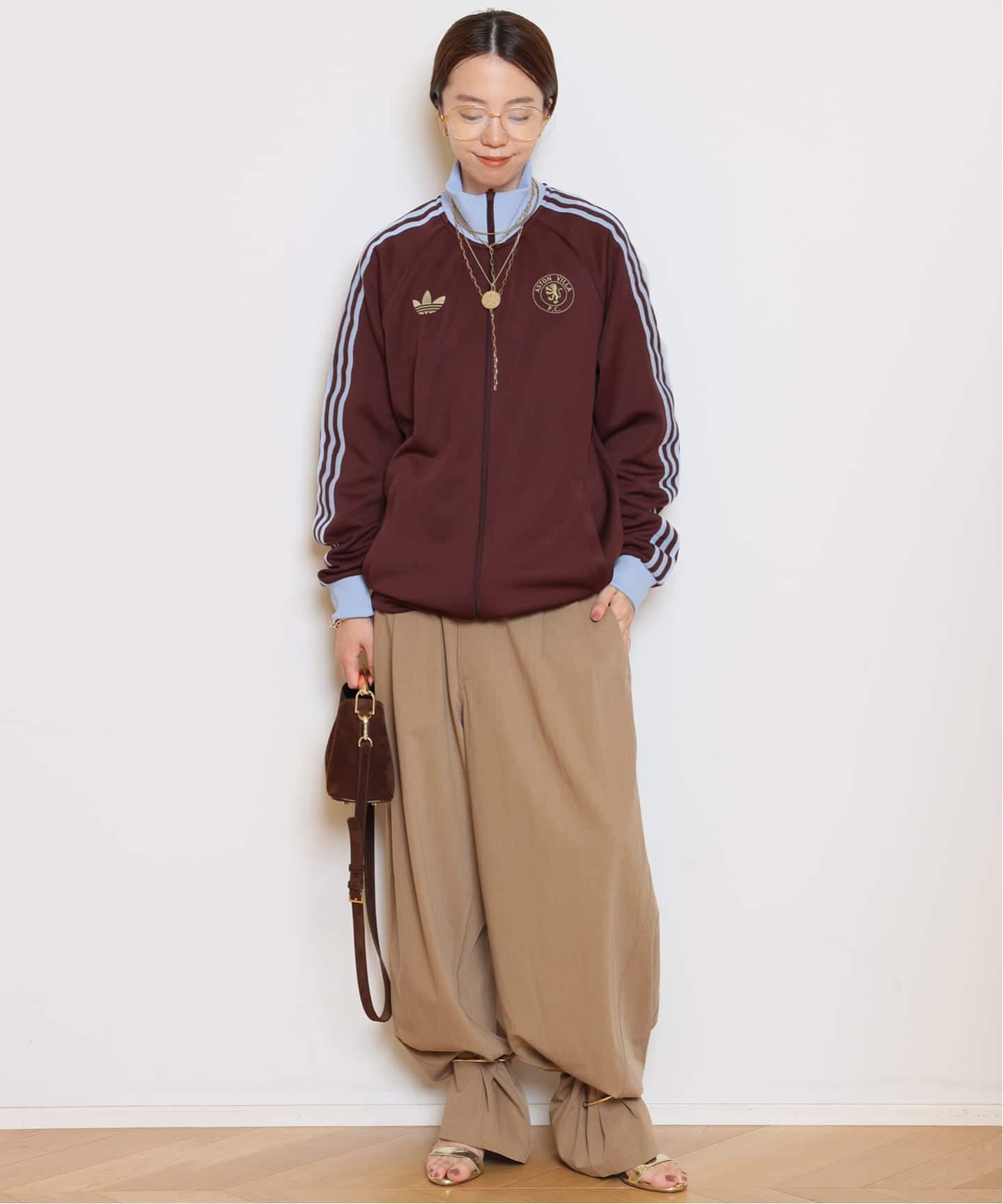 ADIDAS/アディダス】Aston Villa FC TRACK トップ（その他ブルゾン