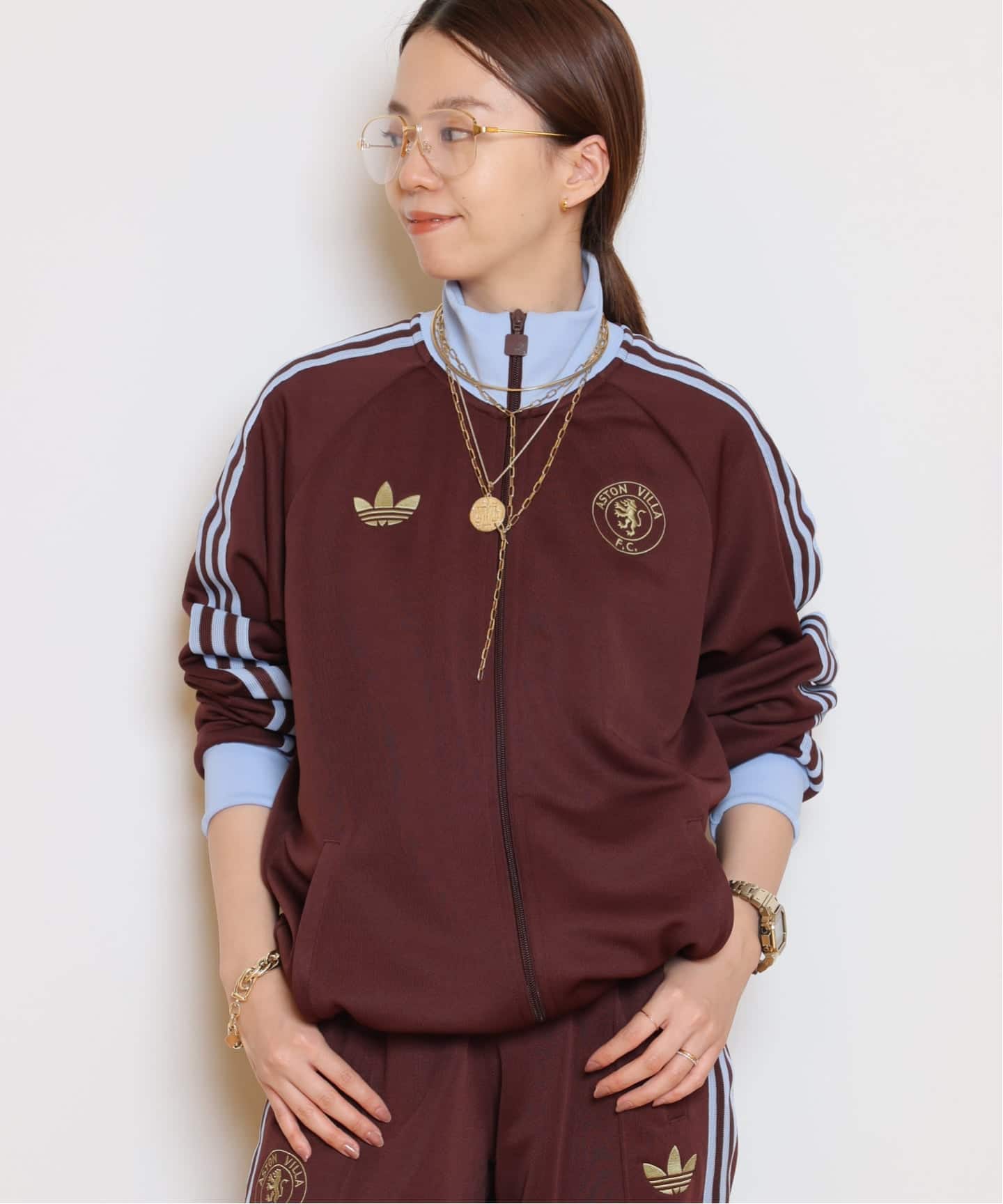 ADIDAS/アディダス】Aston Villa FC TRACK トップ（その他ブルゾン