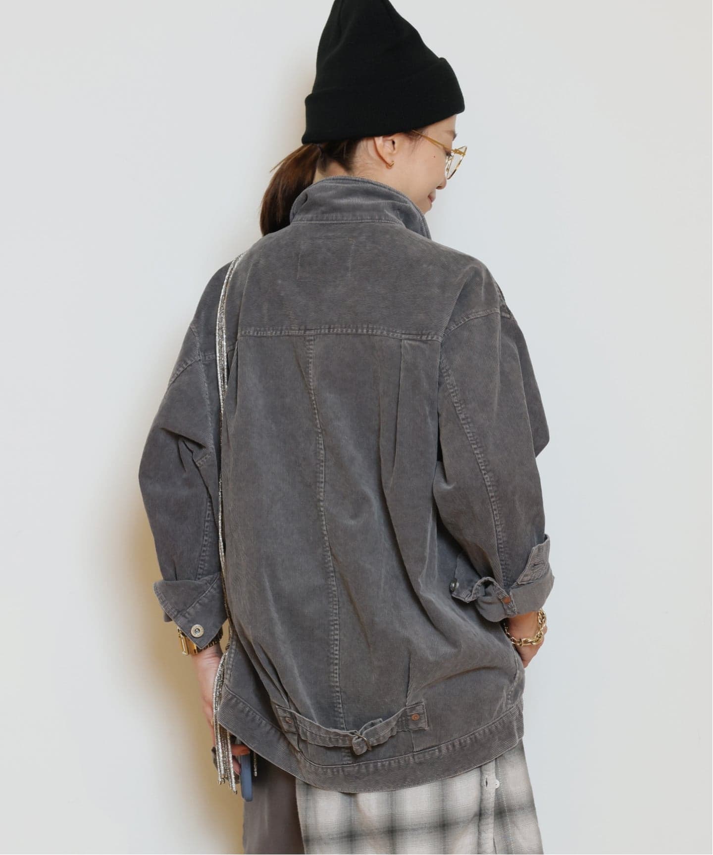 【レア】MUSE de Deuxieme Classe│レミレリーフ・ブルゾン REMI RELIEF/レミレリーフ】14W CORDUROY ジャケット（その他ブルゾン