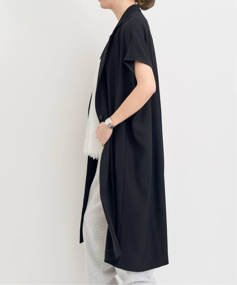 Georgette Long Vest（ジレ）｜L