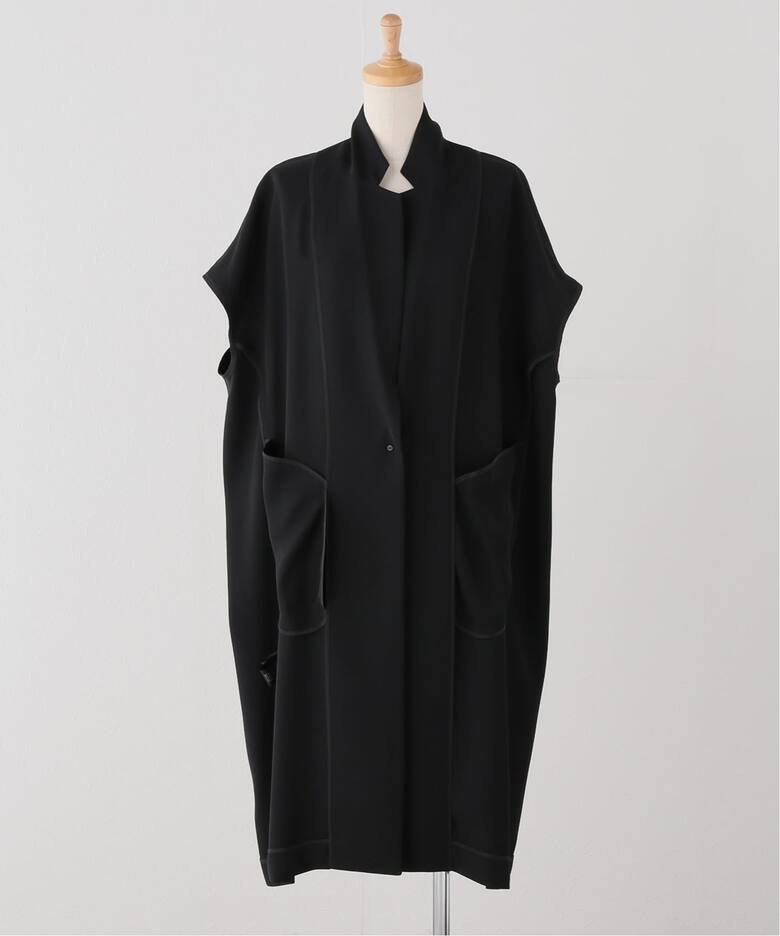 Georgette Long Vest（ジレ）｜L