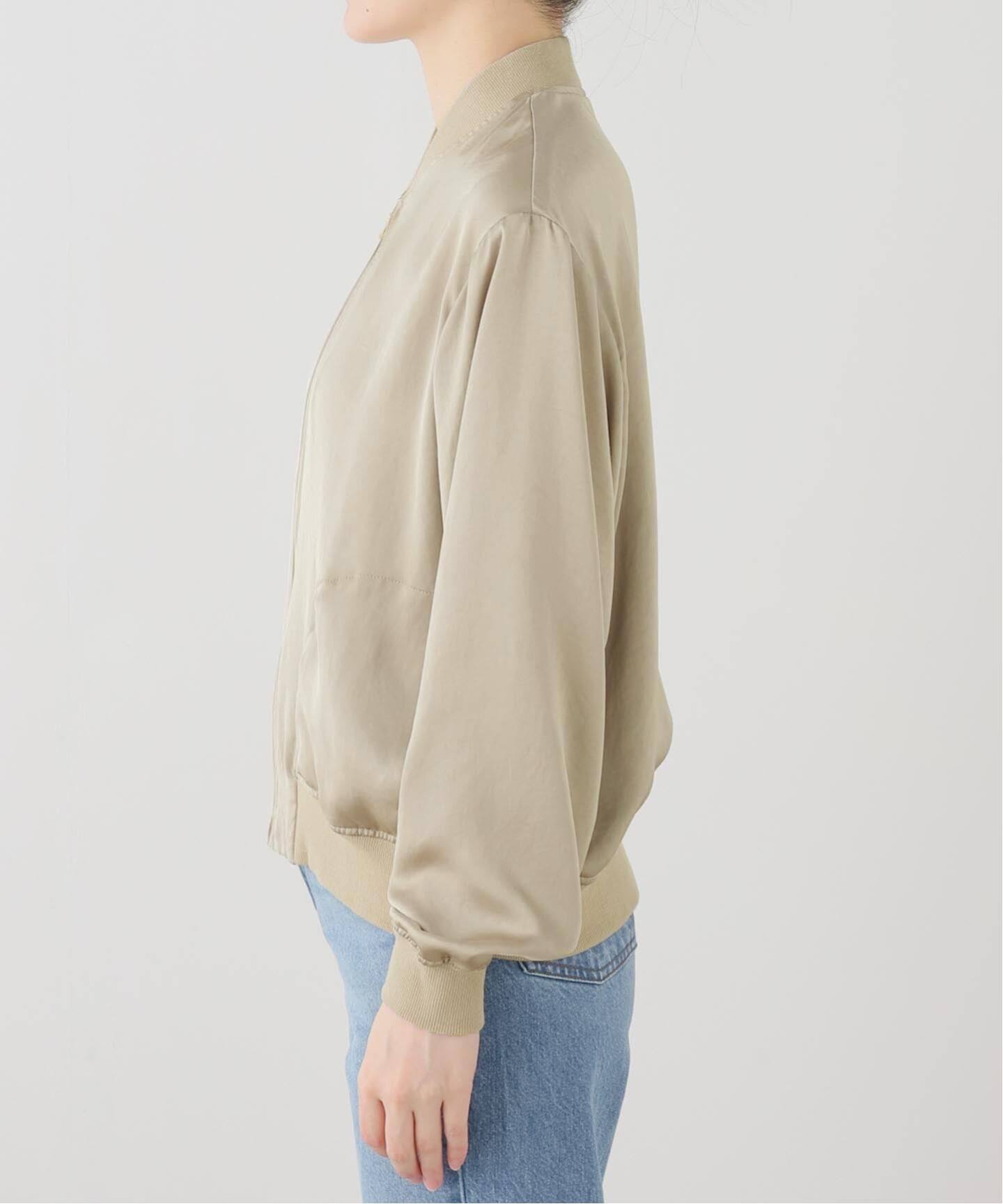 Satin Blouson（その他ジャケット・スーツ）｜L