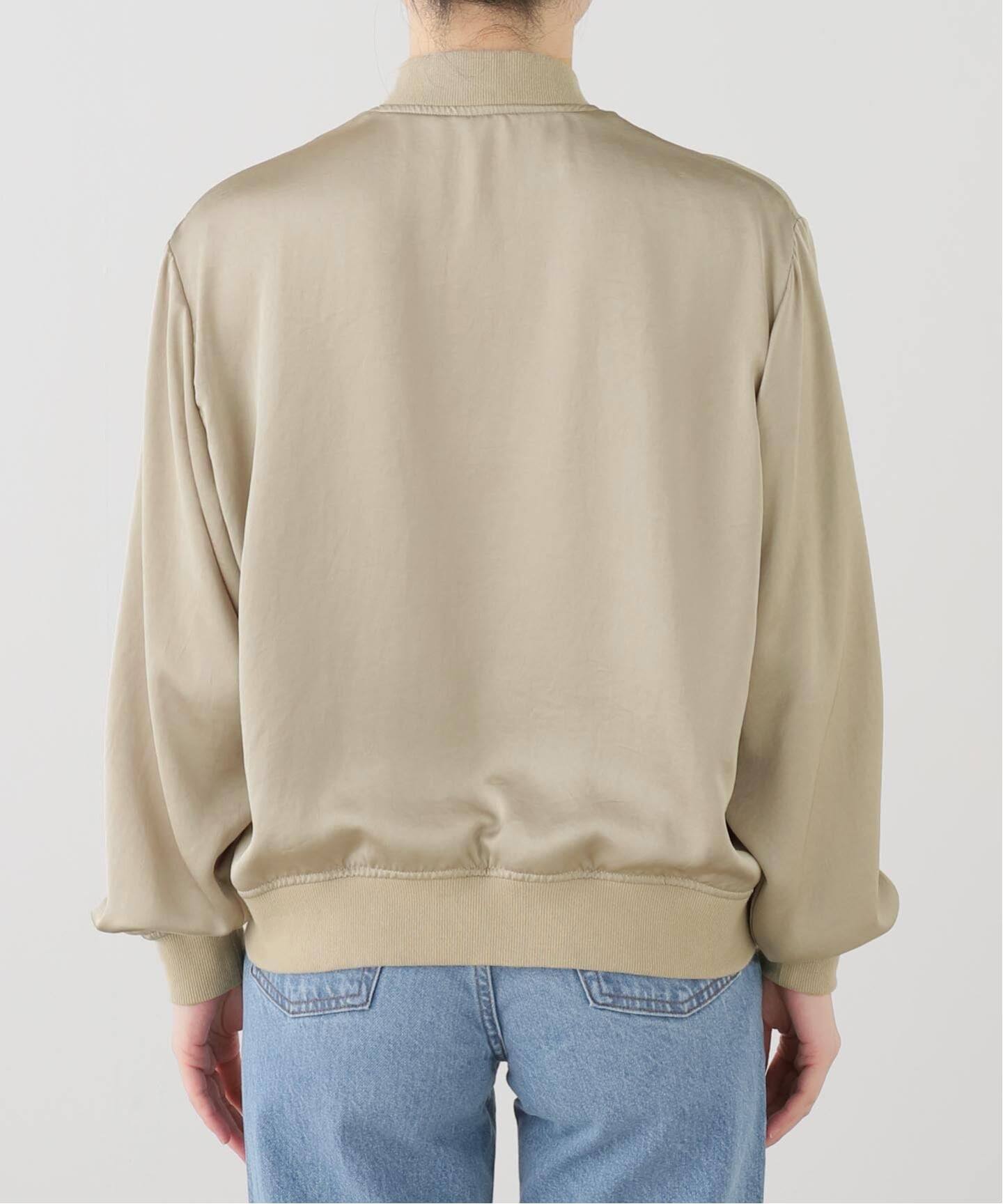 Satin Blouson（その他ジャケット・スーツ）｜L
