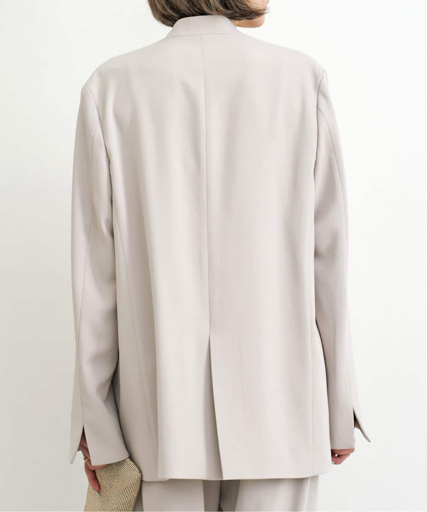 No Collar Jacket（ノーカラージャケット）｜L'Appartement