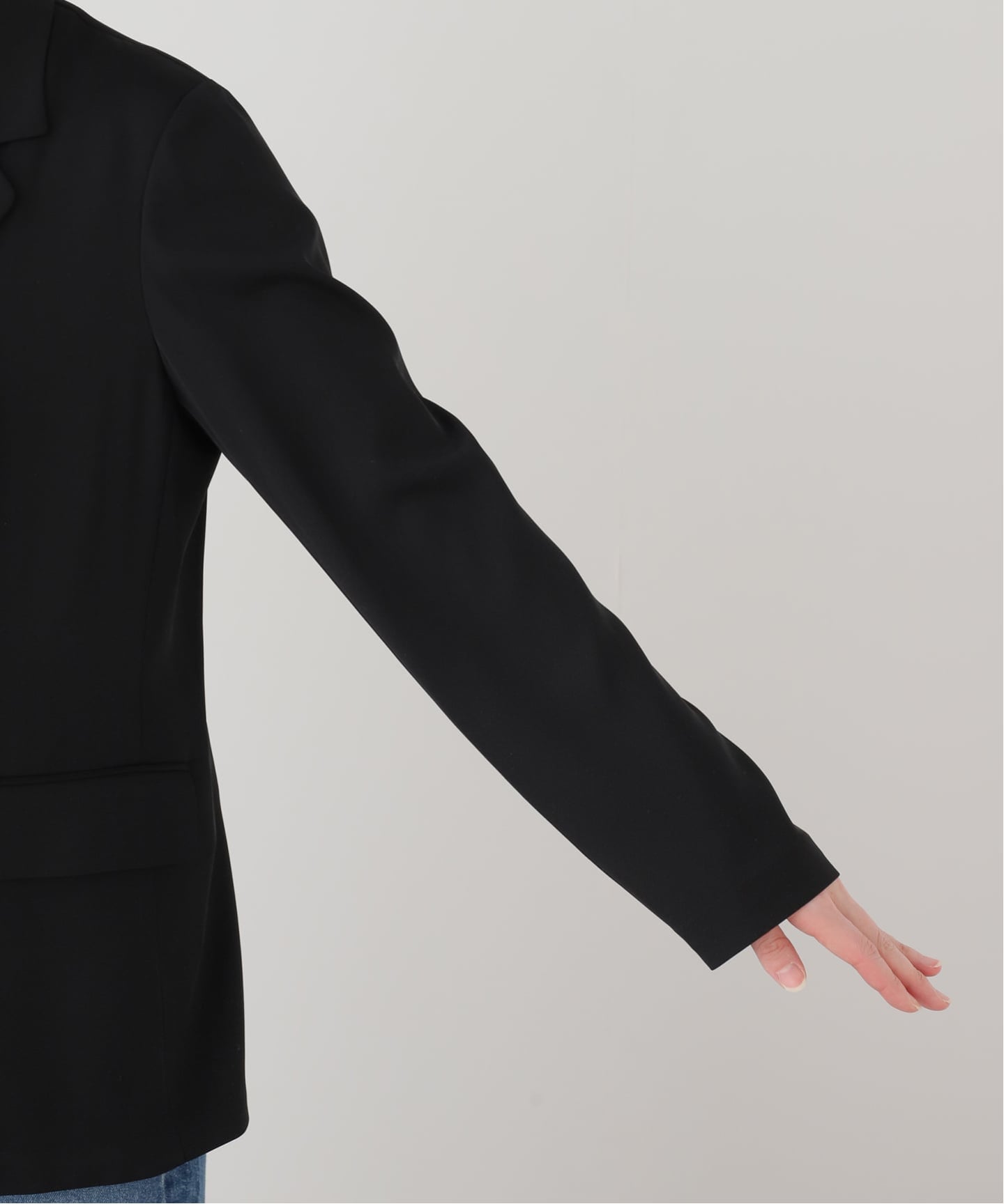 SILK MIX GEORGETTE JACKET(テーラードジャケット)|L'Appartement SILK MIX GEORGETTE JACKET(テーラードジャケット)|L'Appartement