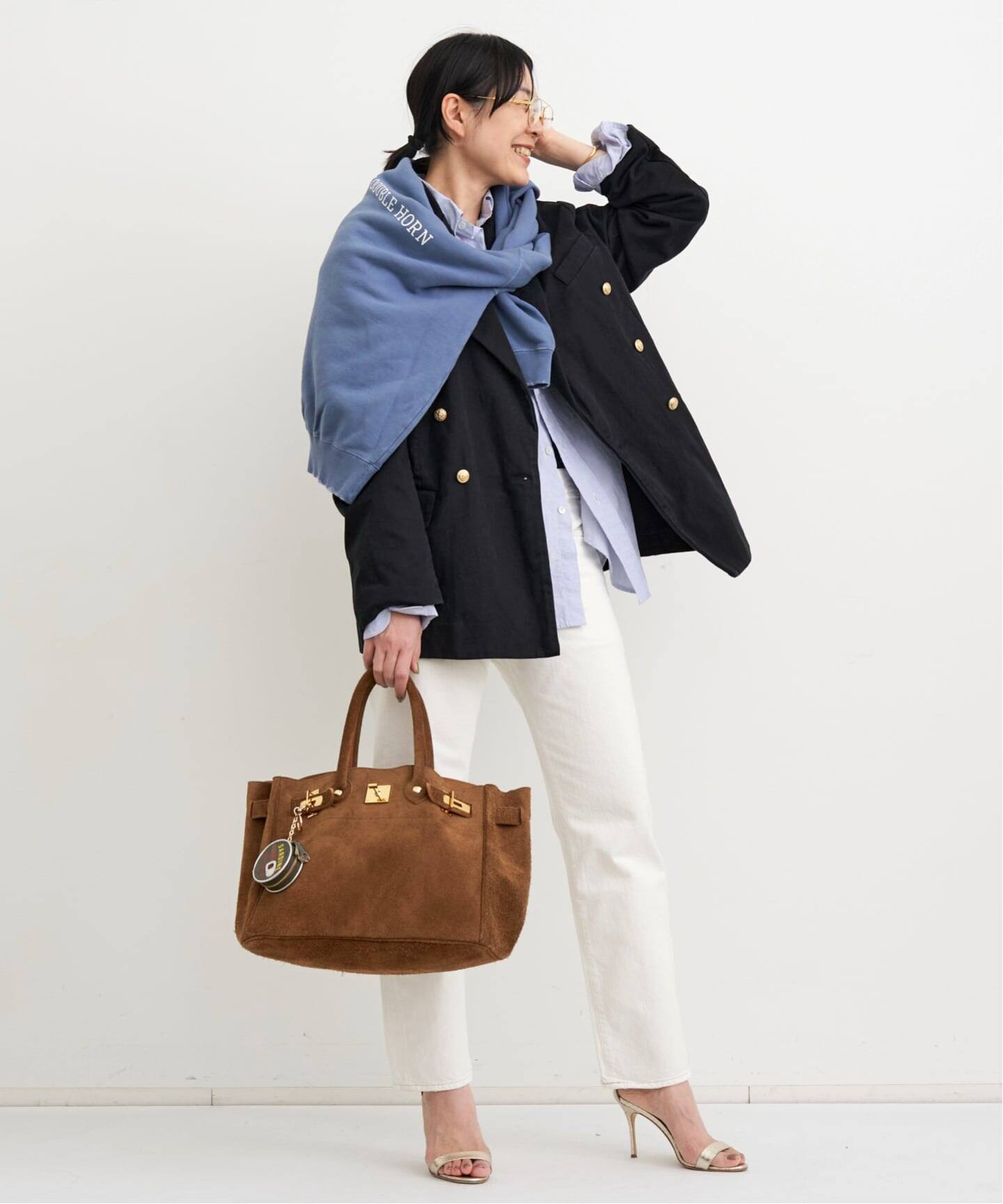 【専用】タグ付 アパルトモン/ DENIMISTデニミスト ブレザー・ジャケット DENIMIST/デニミスト】 PEAK LAPEL BLAZER（その他ジャケット・スーツ