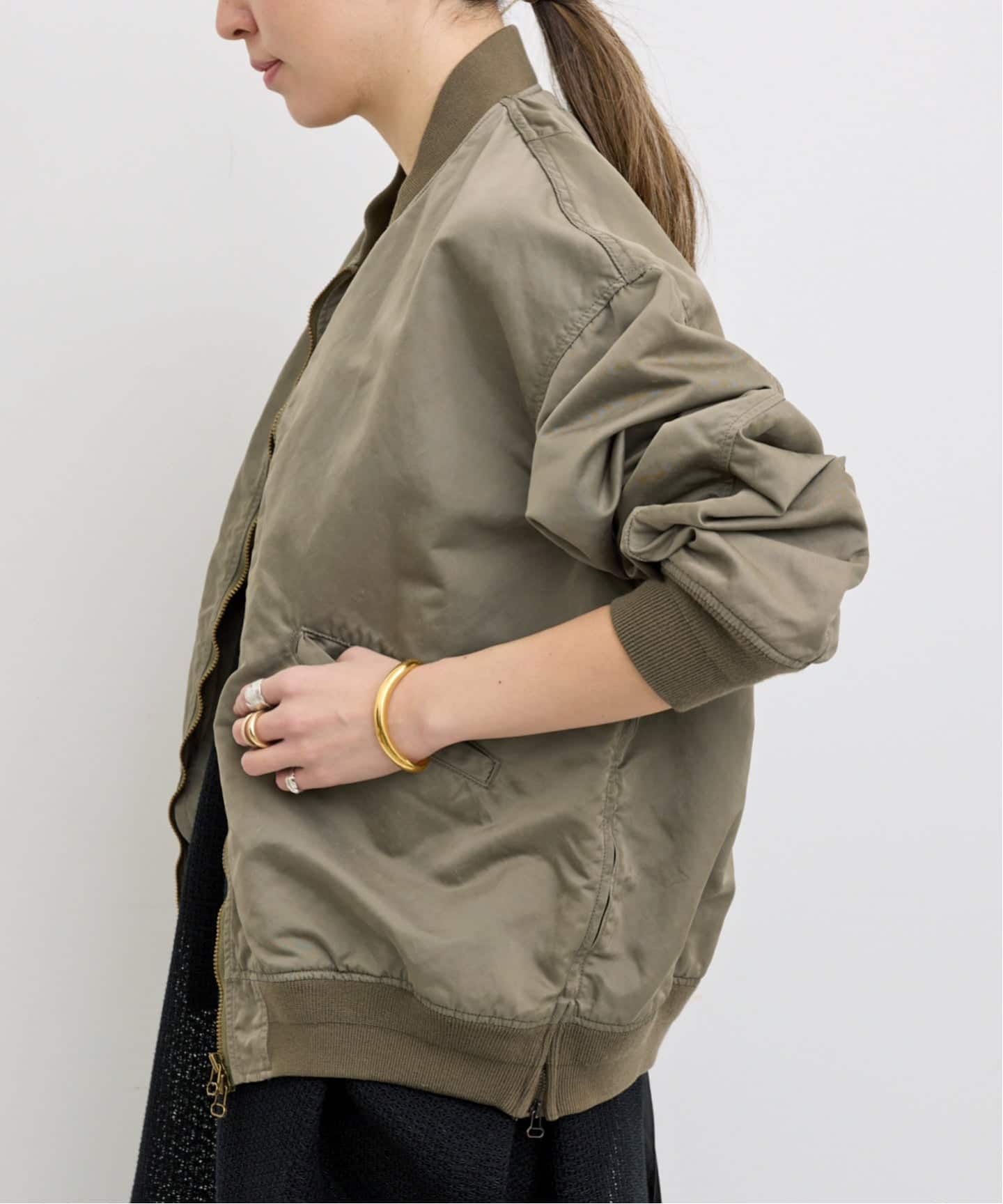 予約》【REMI RELIEF/レミ レリーフ】 Side Zip MA-1（MA-1）｜L