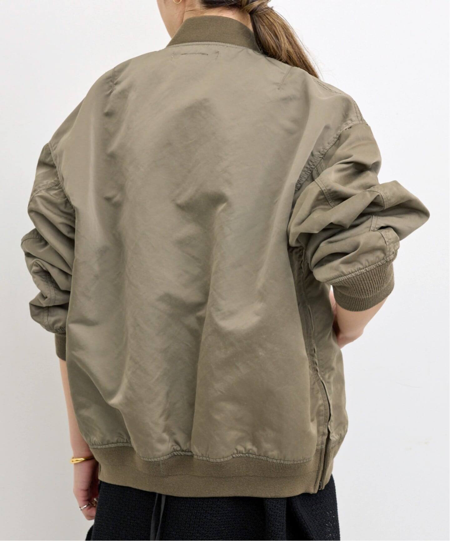 REMI RELIEF/レミ レリーフ】 Side Zip MA-1（MA-1）｜L'Appartement