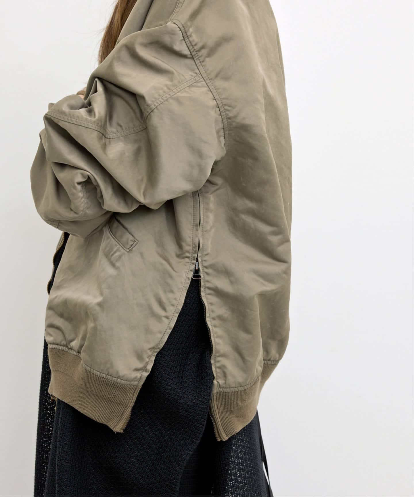 L'Appartement  REMI RELIEF レミレリーフ MA-1 REMI RELIEF/レミ レリーフ】 Side Zip MA-1（MA-1）｜L'Appartement