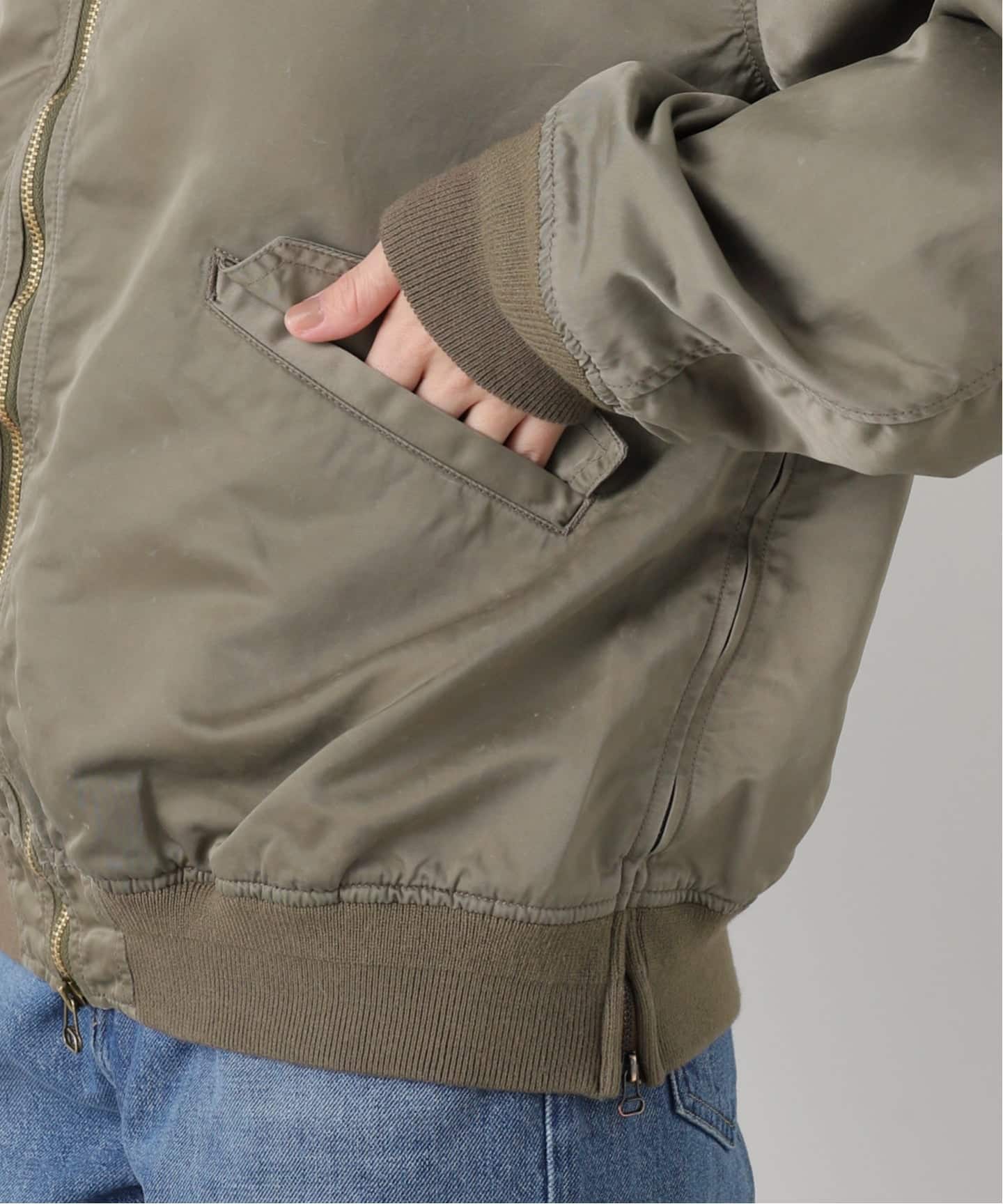 予約》【REMI RELIEF/レミ レリーフ】 Side Zip MA-1（MA-1）｜L