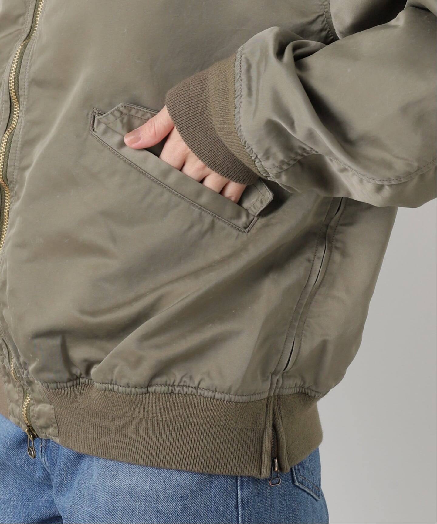 REMI RELIEF/レミ レリーフ】 Side Zip MA-1（MA-1）｜L