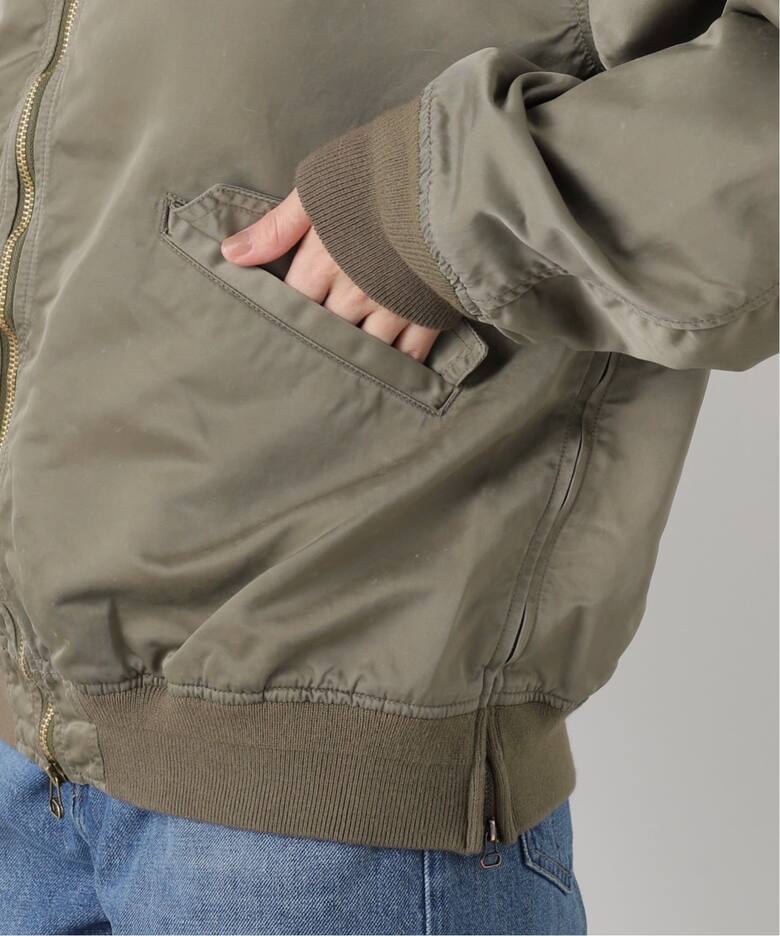 REMI RELIEF/レミ レリーフ】 Side Zip MA-1（MA-1）｜L