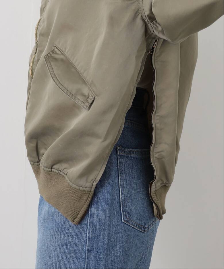 REMI RELIEF/レミ レリーフ】 Side Zip MA-1（MA-1）｜L