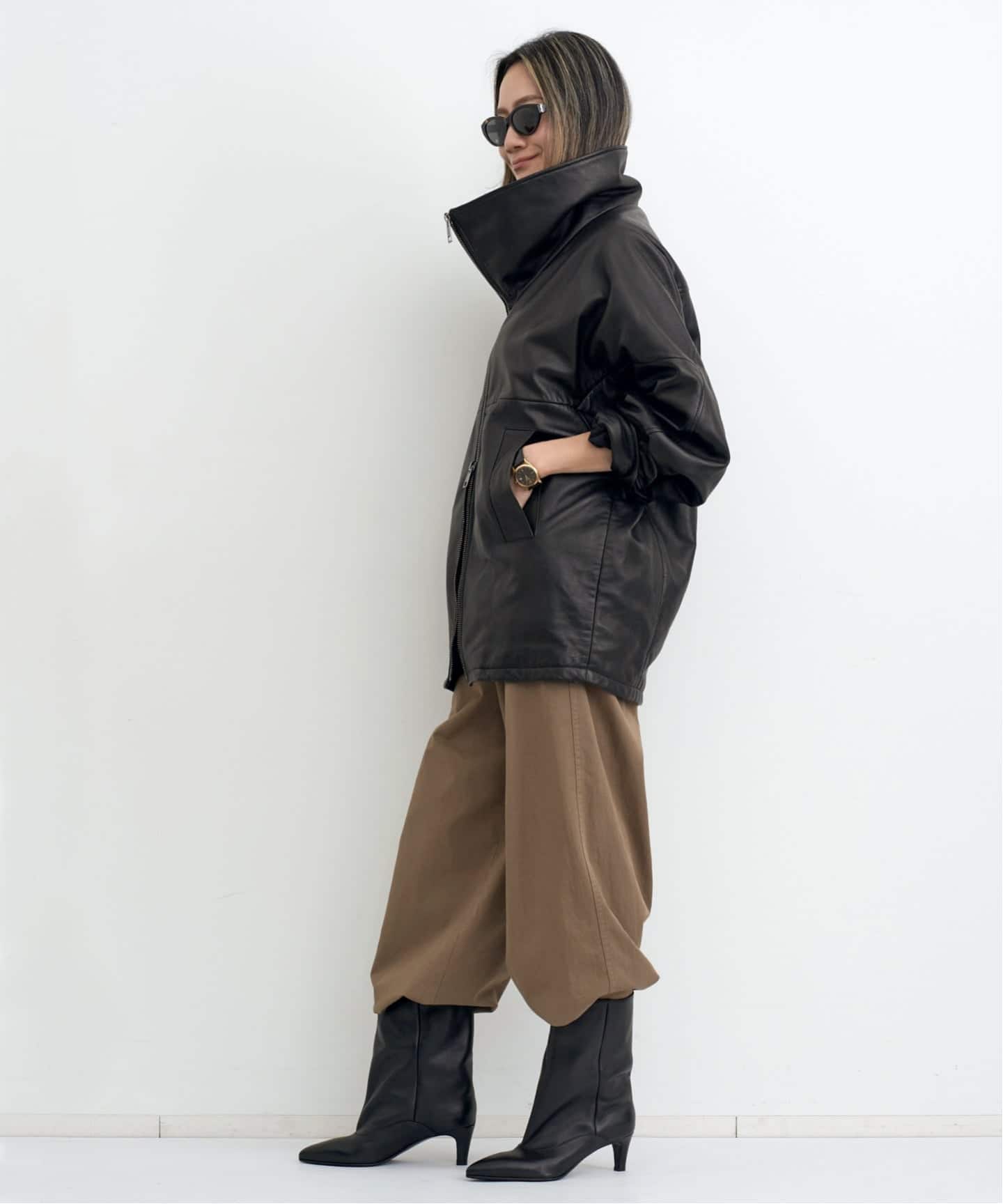 BLANCHA/ブランカ】 LEATHER JACKET（レザージャケット）｜L