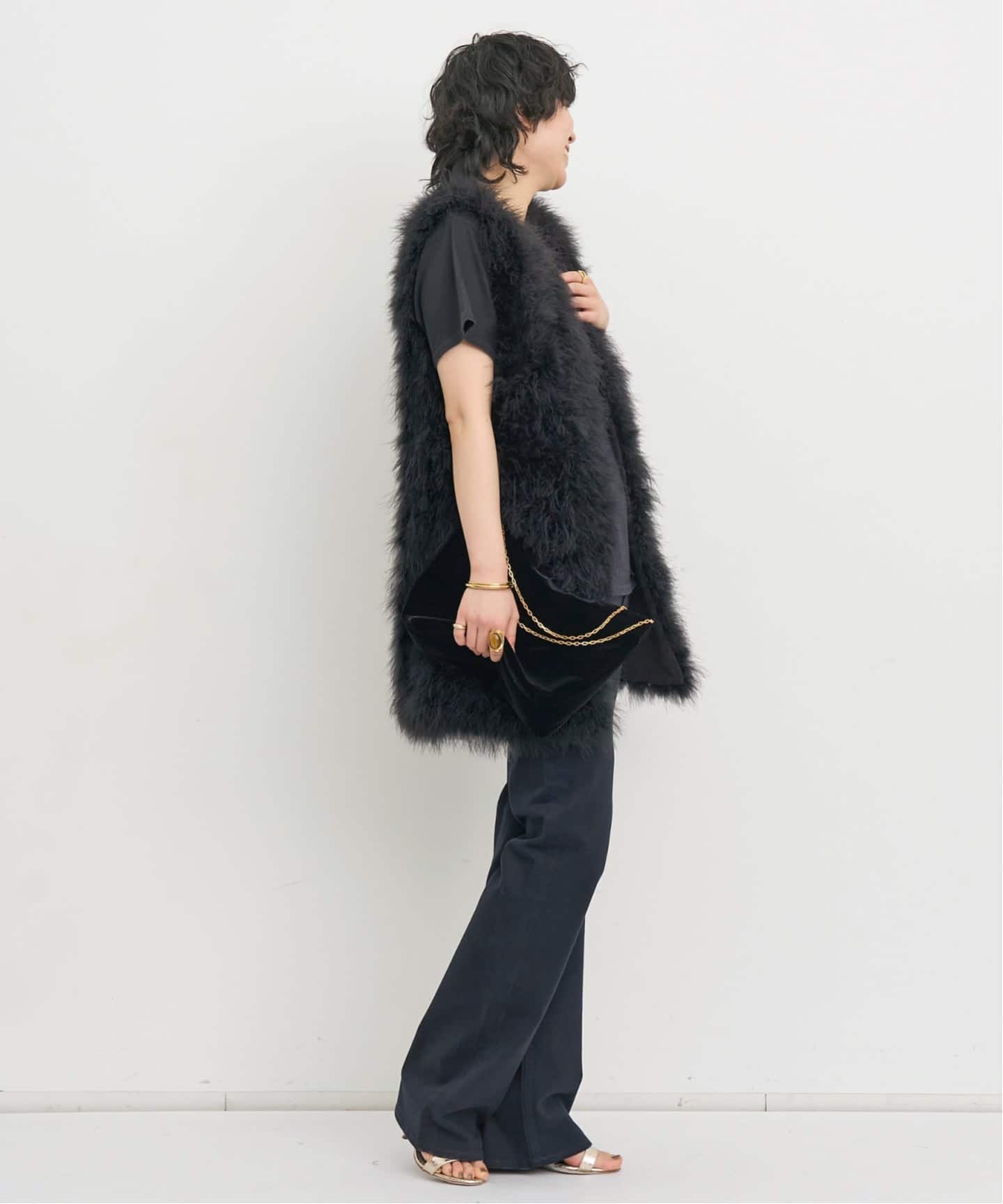 YVES SALOMON/イヴ サロモン】 FUR GILET（ジレ）｜L'Appartement