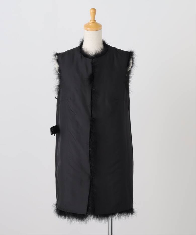 YVES SALOMON/イヴ サロモン】 FUR GILET（ジレ）｜L